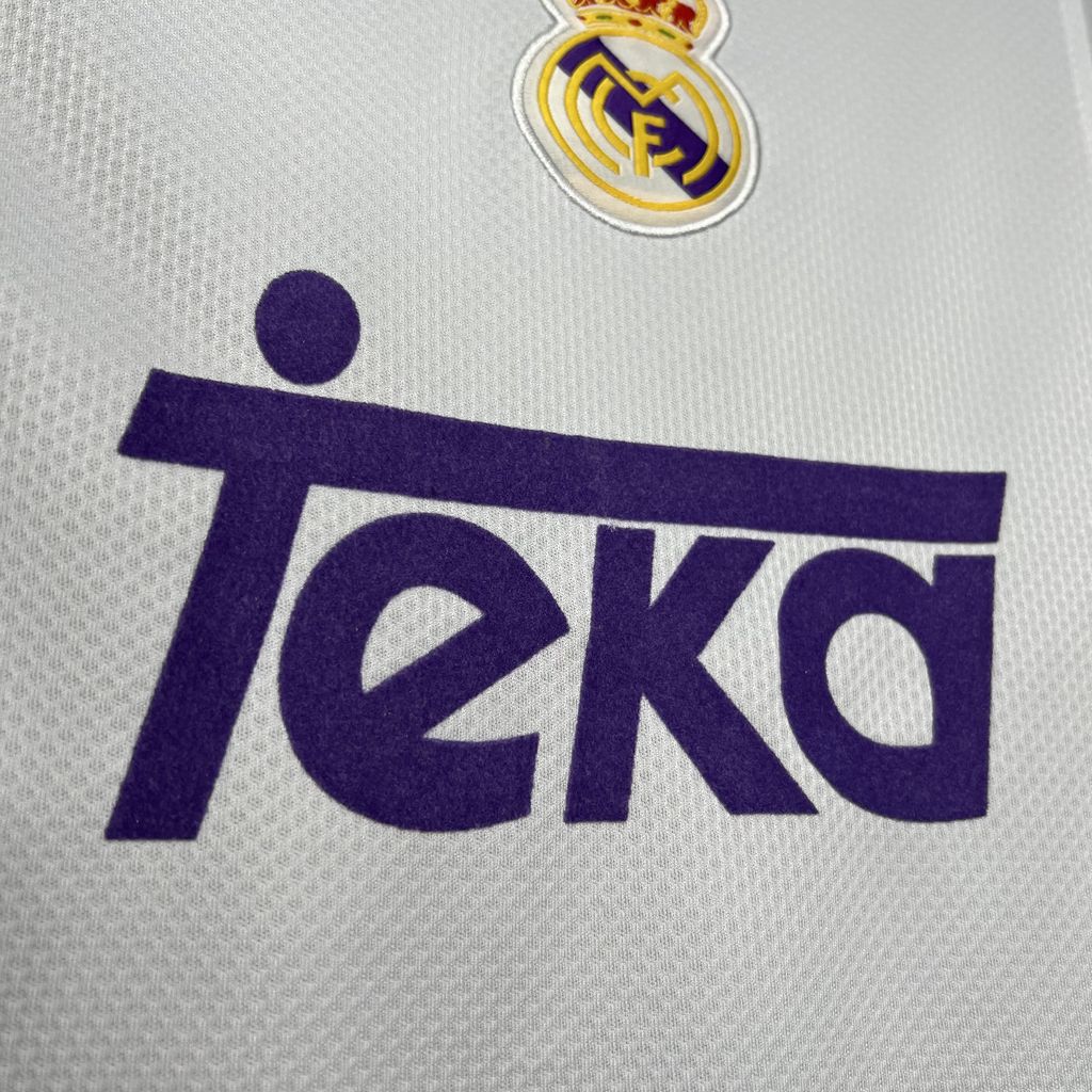 Retro Real Madrid 1997-98 Home Stadium Jersey - ReplicasJersey