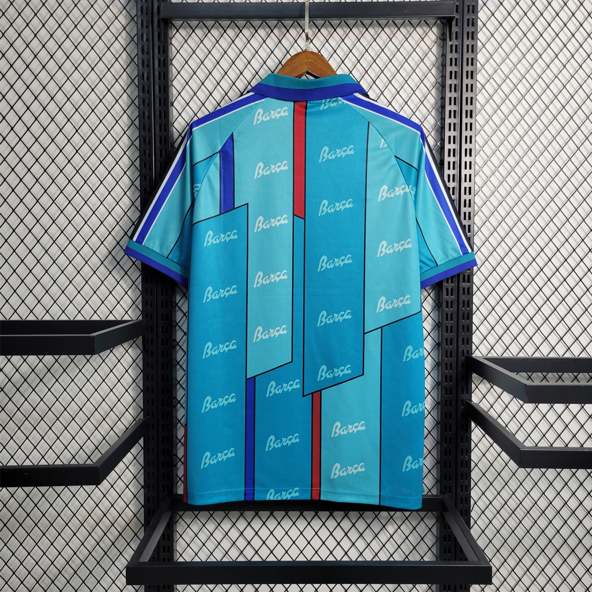 B.A.R.S.A Retro 95-97 Away Stadium Jersey - ReplicasJersey