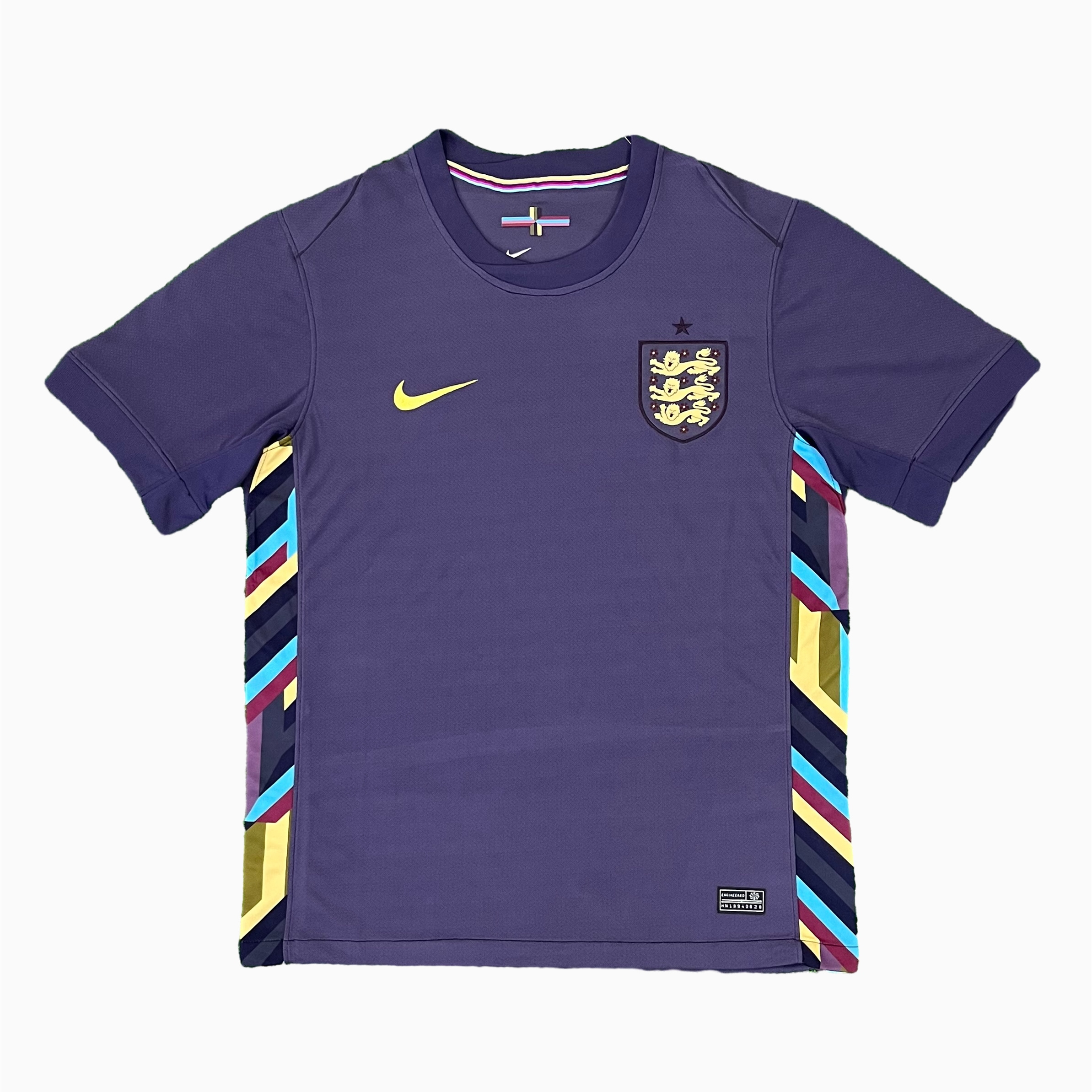England 2024 Away Stadium Jersey - Fans Version - ReplicasJersey