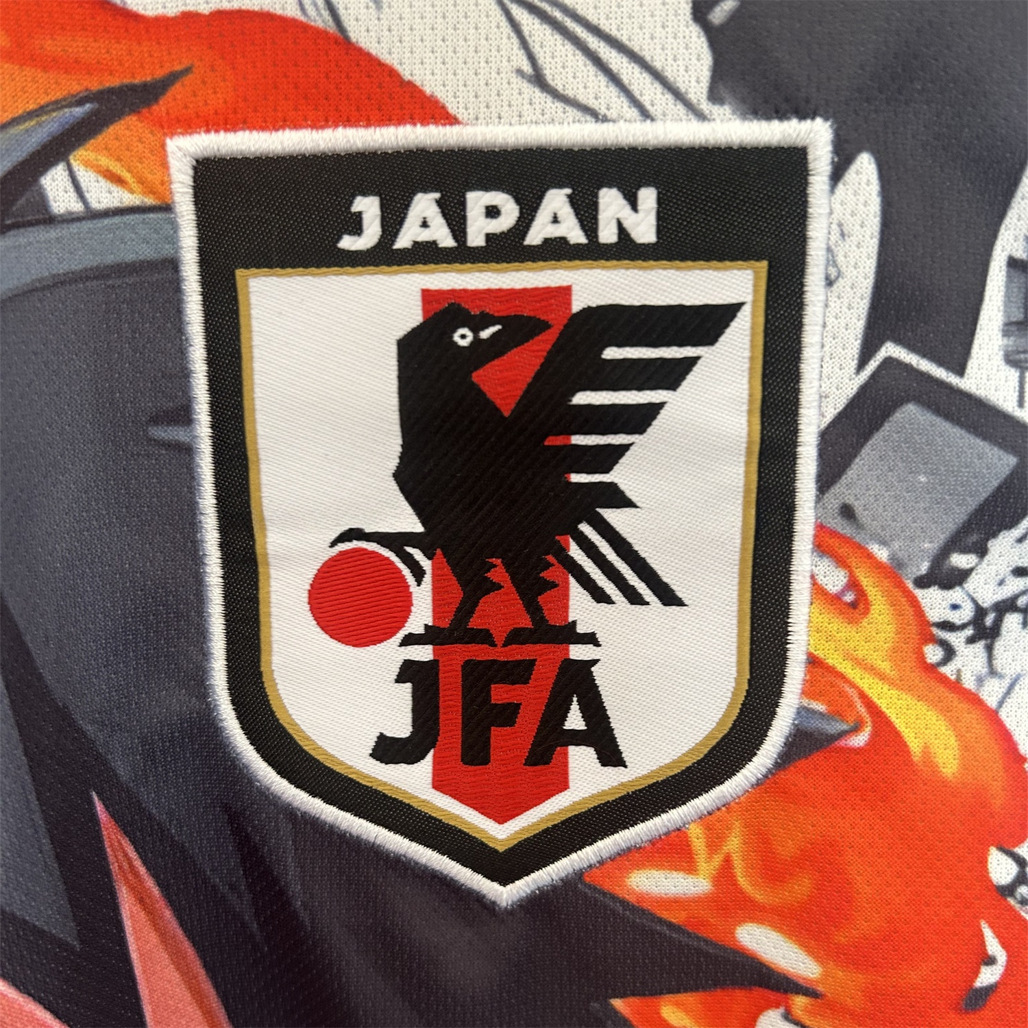 Japan 25-26 One Piece Luffy Flame Fist Special Edition Jersey - Fans Version - ReplicasJersey