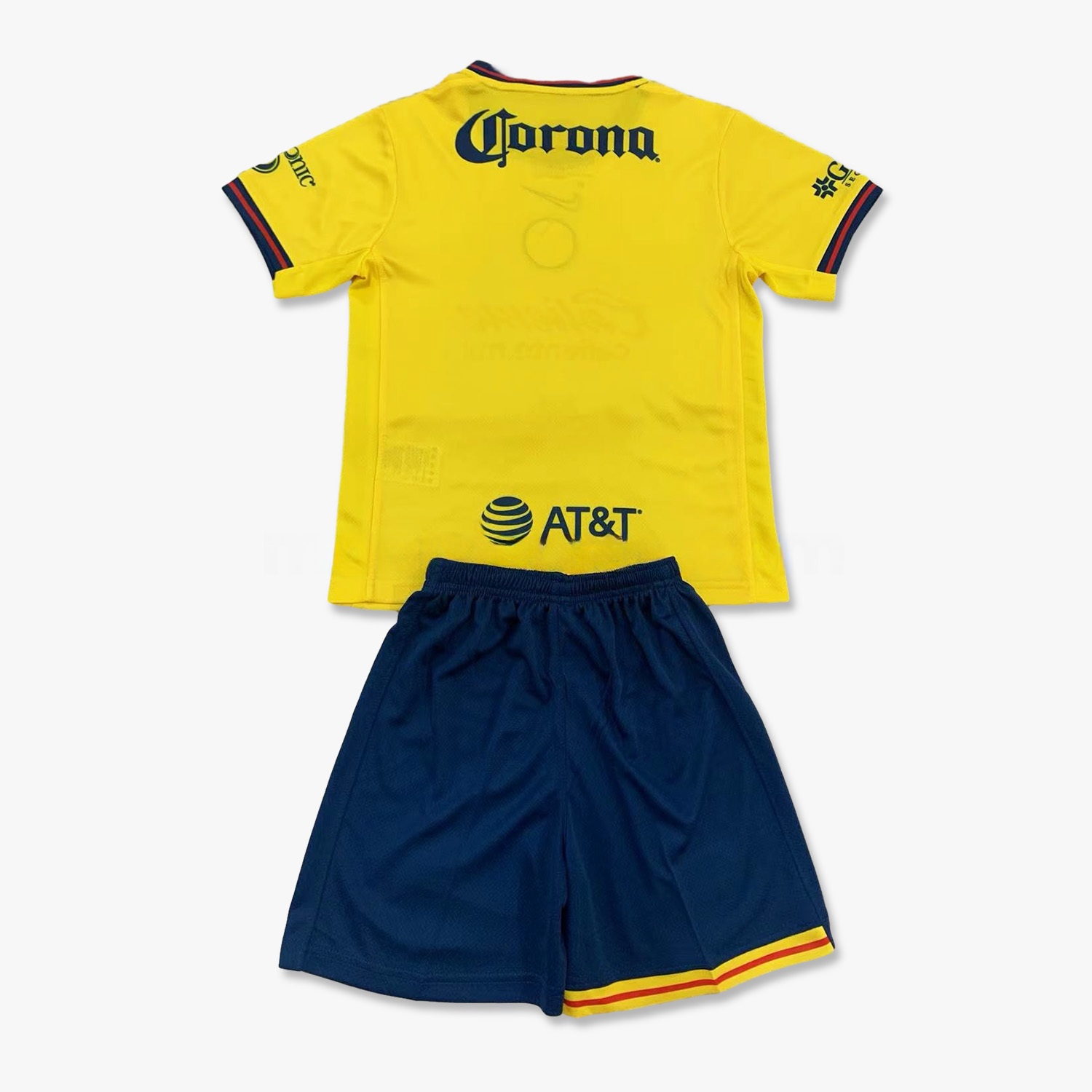 【Pac-Man Version Font】Club América 24-25 Home Kids Kit - ReplicasJersey