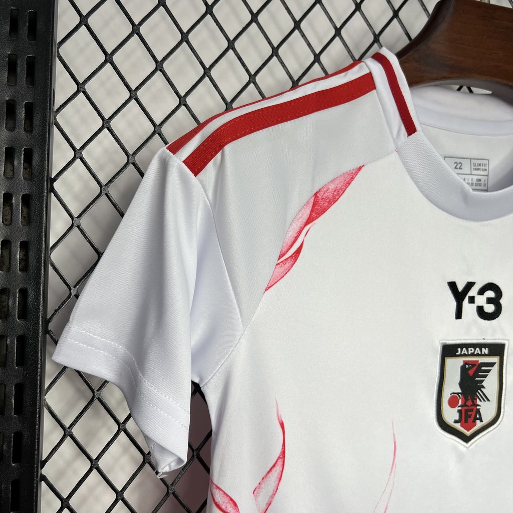 Japan 2024 Y3 Away Kids Kit - ReplicasJersey
