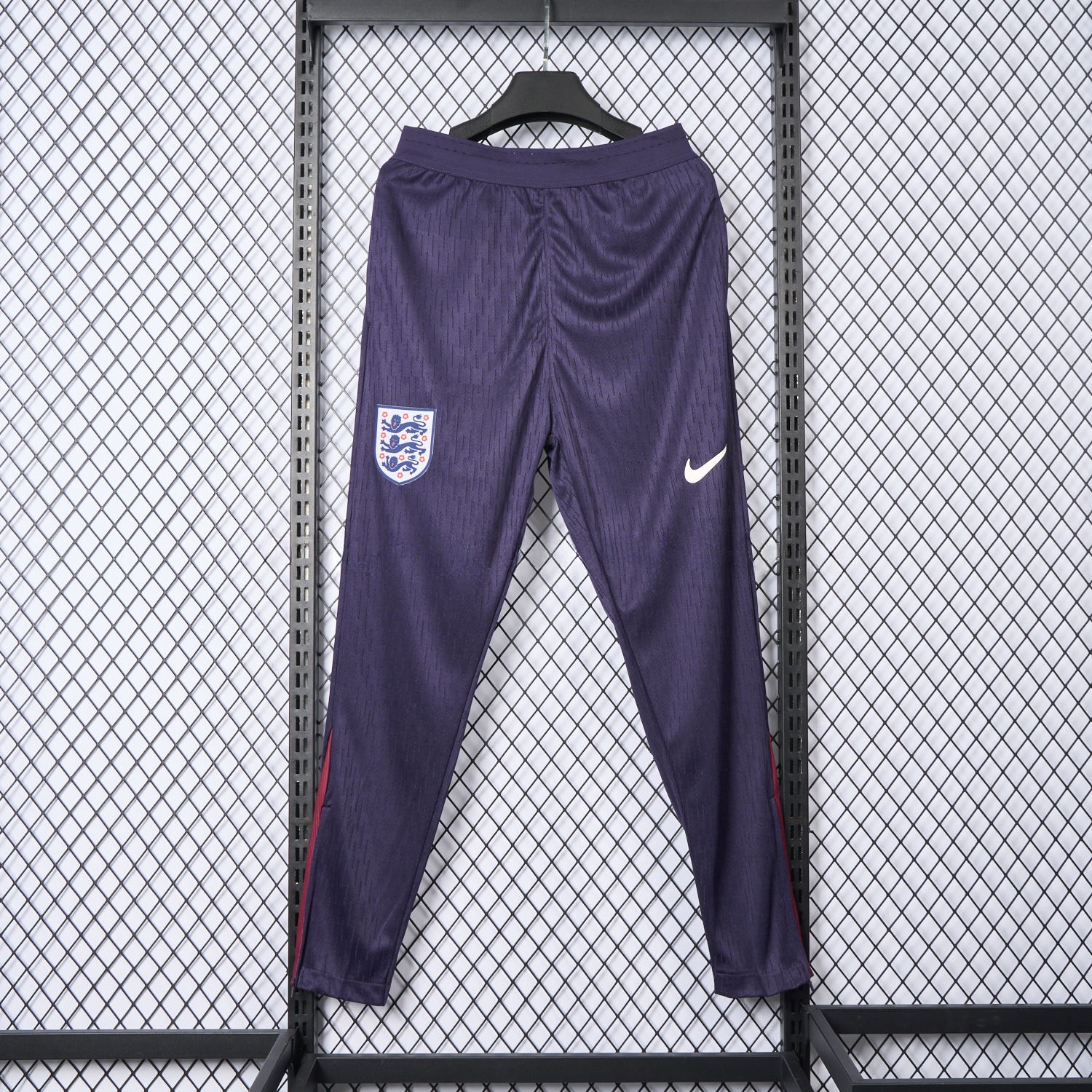 England 24-25 Deep Purple Training Pants - Player Version - ReplicasJersey