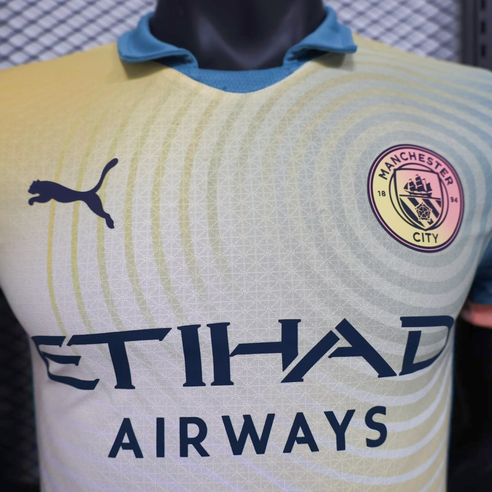 Manchester City 24-25 Fourth Jersey - Player Version - ReplicasJersey