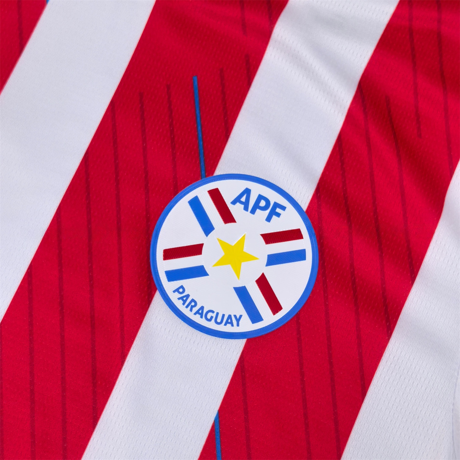 Paraguay 24-25 Home Jersey - Fans Version - ReplicasJersey