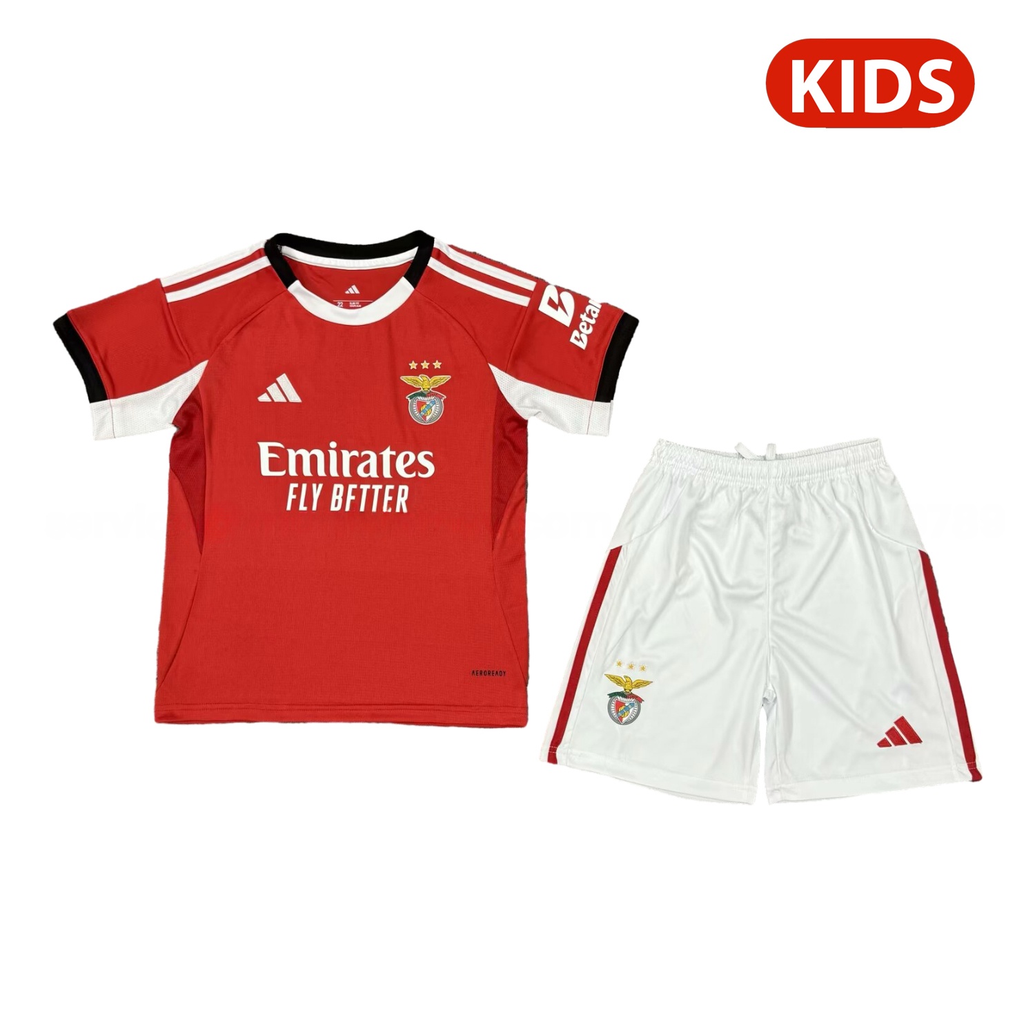 Benfica 25-26 Home Kids Kit - ReplicasJersey