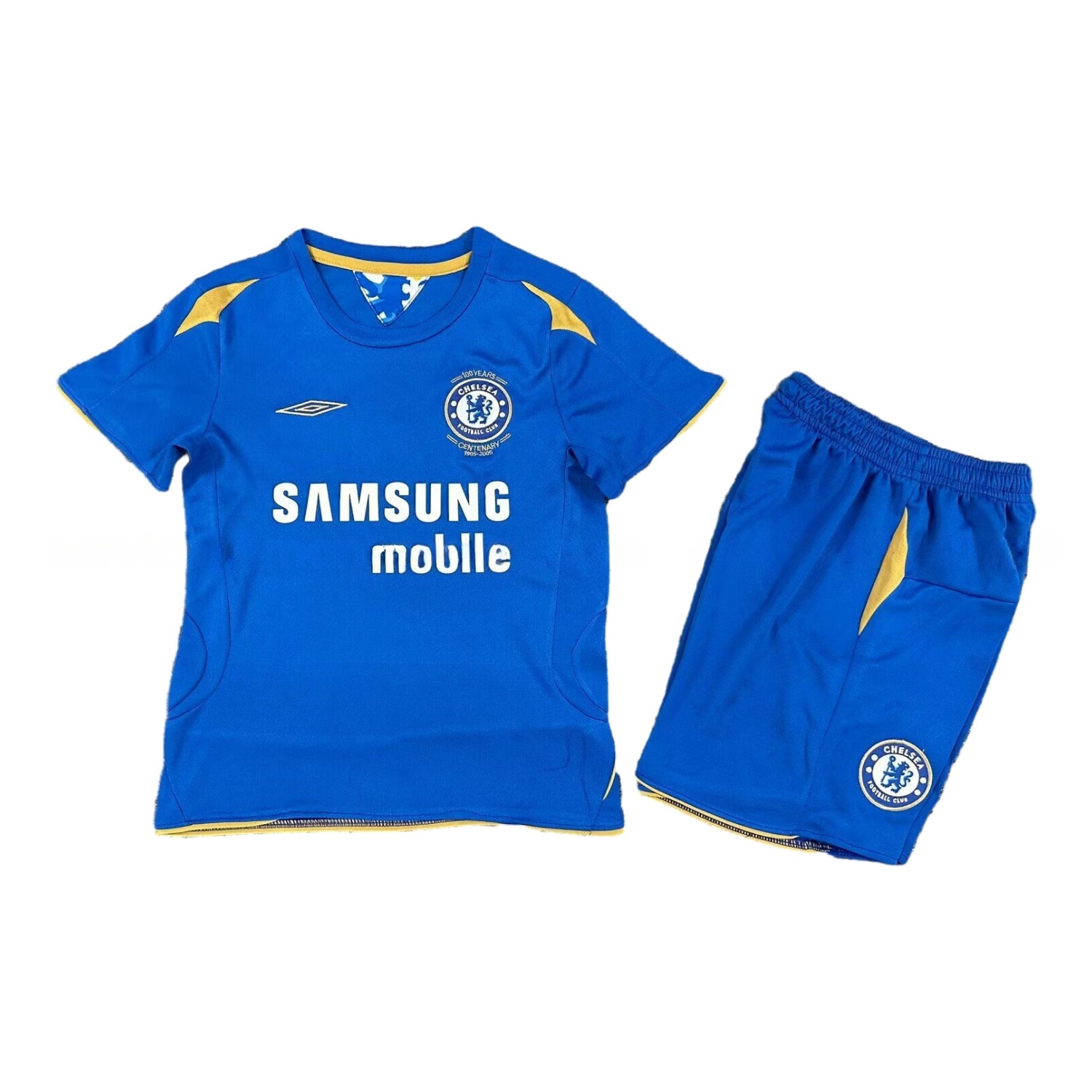 Retro C.H.E.L.S.E.A 2005-06 Home Kids Kit - ReplicasJersey