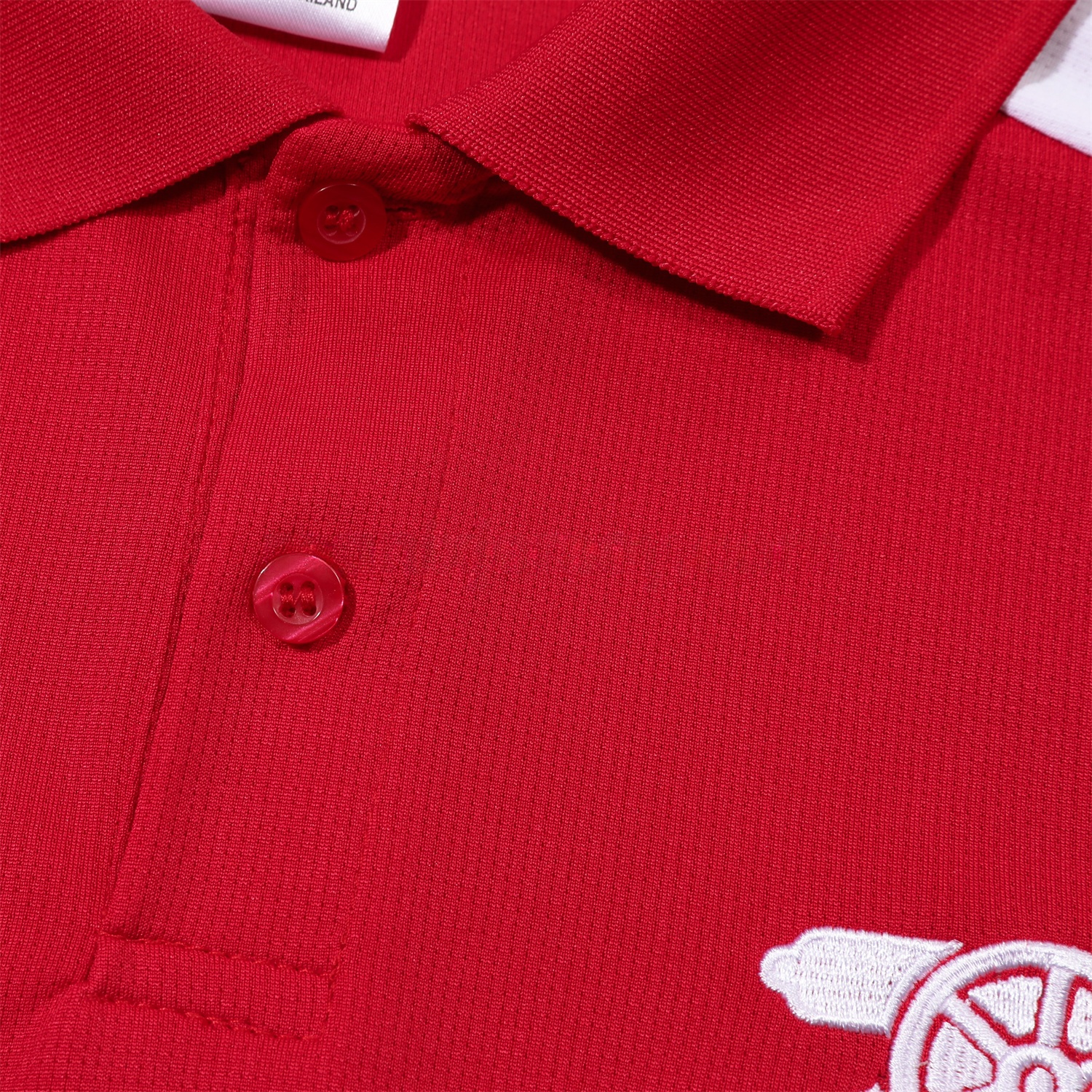 Arsenal 25-26 POLO Short-Sleeve Training Set - Red Top and Deep Blue Pants - ReplicasJersey
