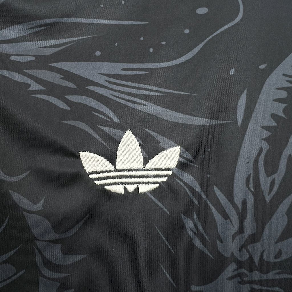 Real Madrid 24-25 Dragons Pattern Black Special Edition Jersey - ReplicasJersey