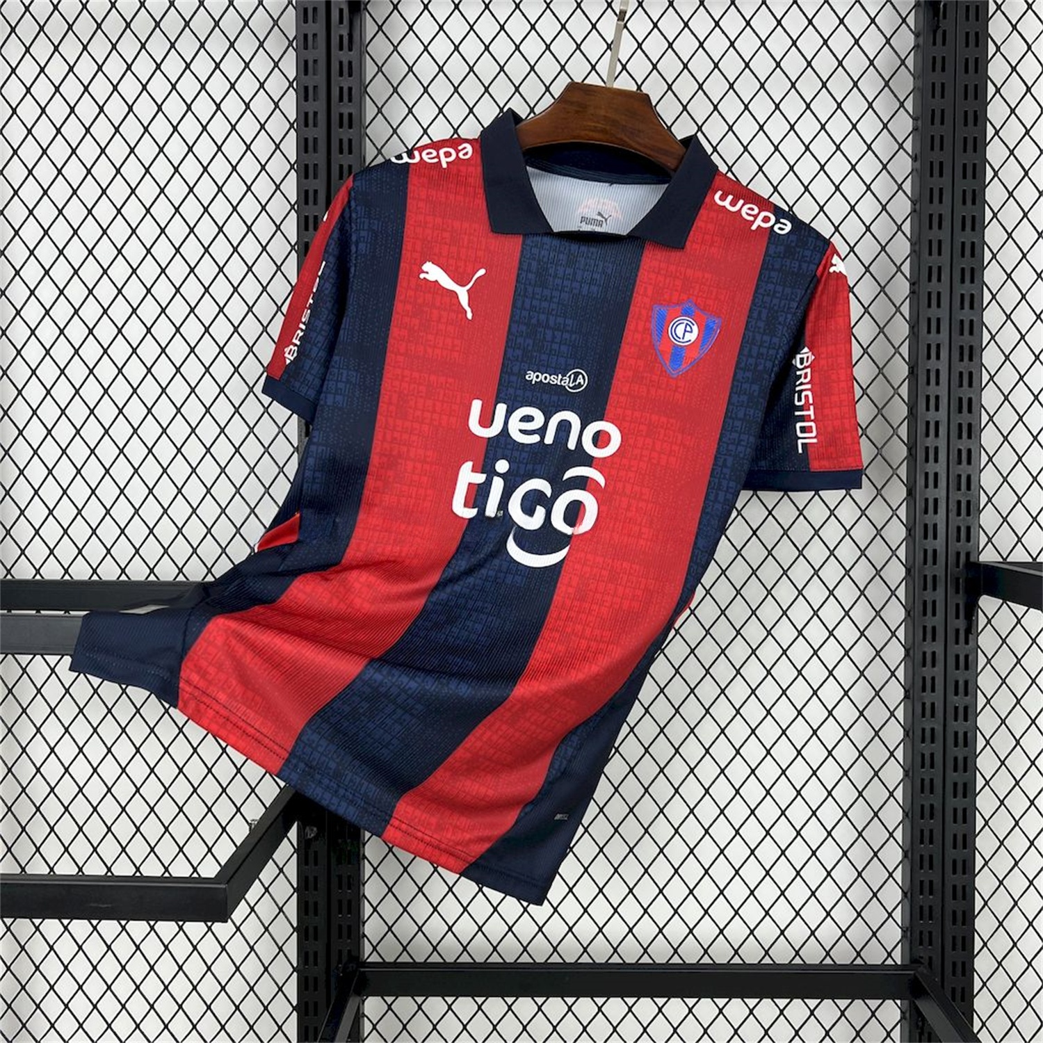Cerro Porteno 25-26 Home Jersey - Fans Version - ReplicasJersey