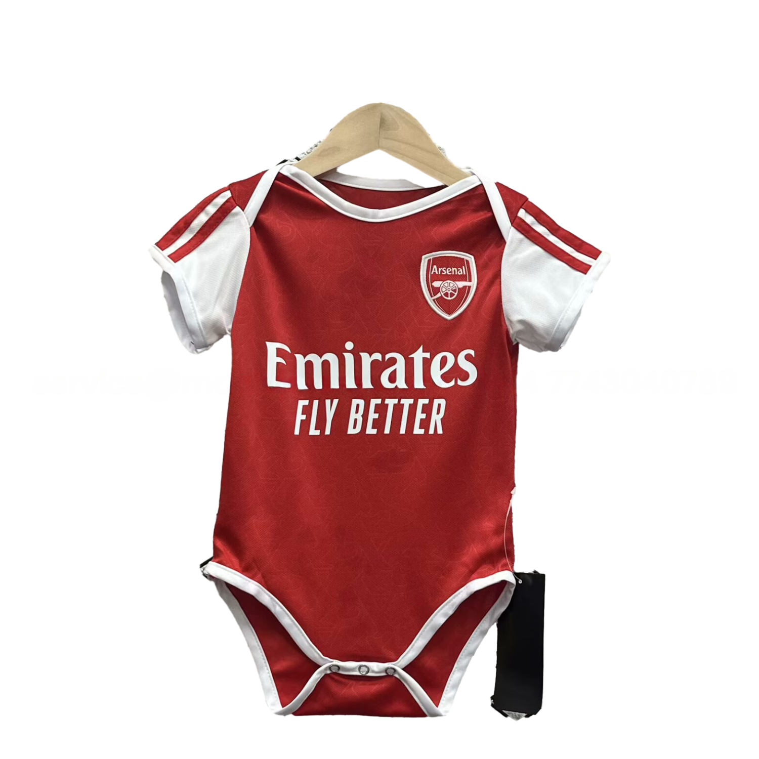 Arsenal 25-26 Home Baby Crawling Suit - ReplicasJersey