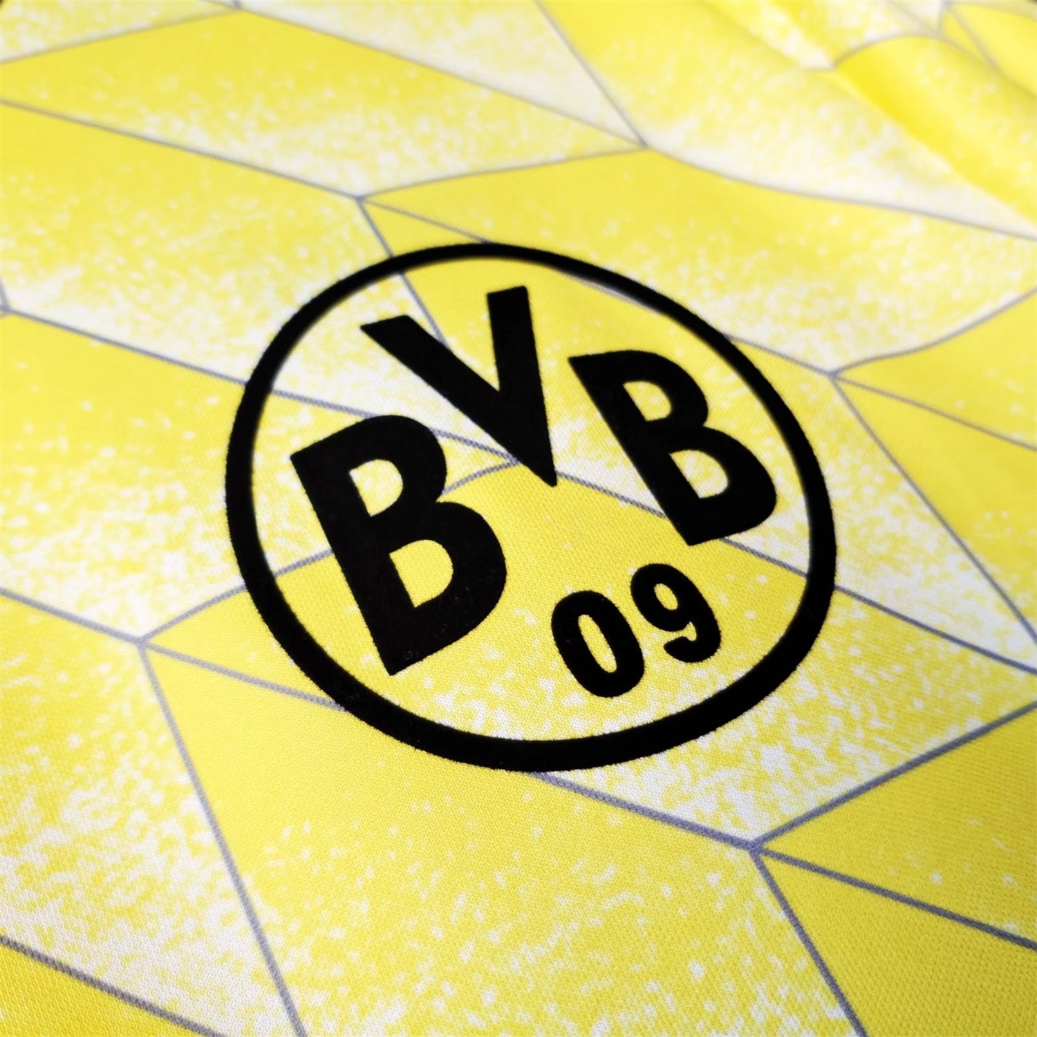 Retro Dortmund 1988-89 Home Jersey - ReplicasJersey