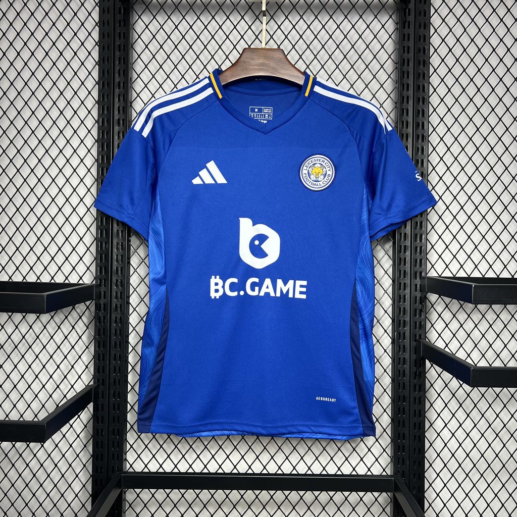 Leicester City 24-25 Home Stadium Jersey - Fans Version - ReplicasJersey