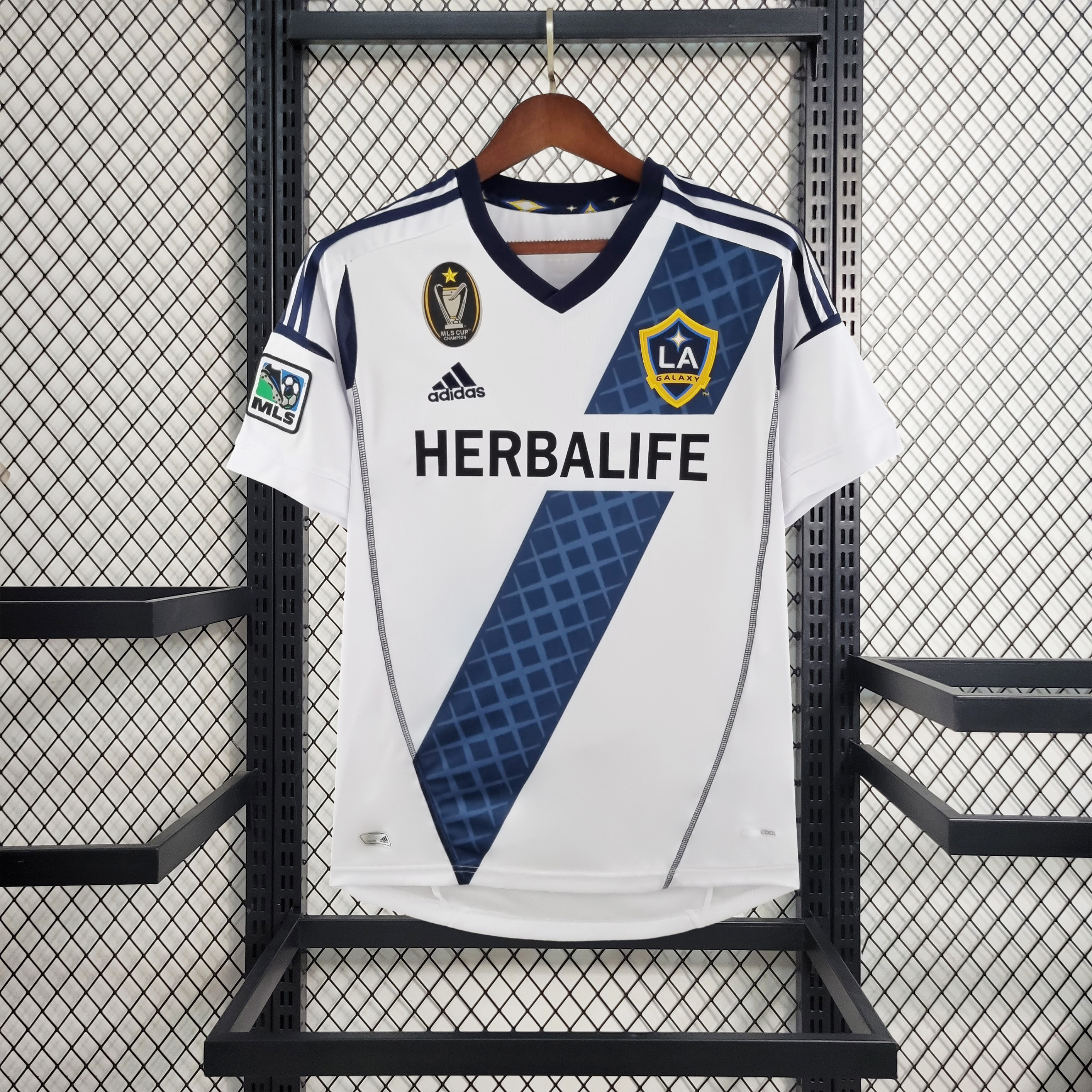 Retro LA Galaxy 2012 Home Stadium Jersey - ReplicasJersey
