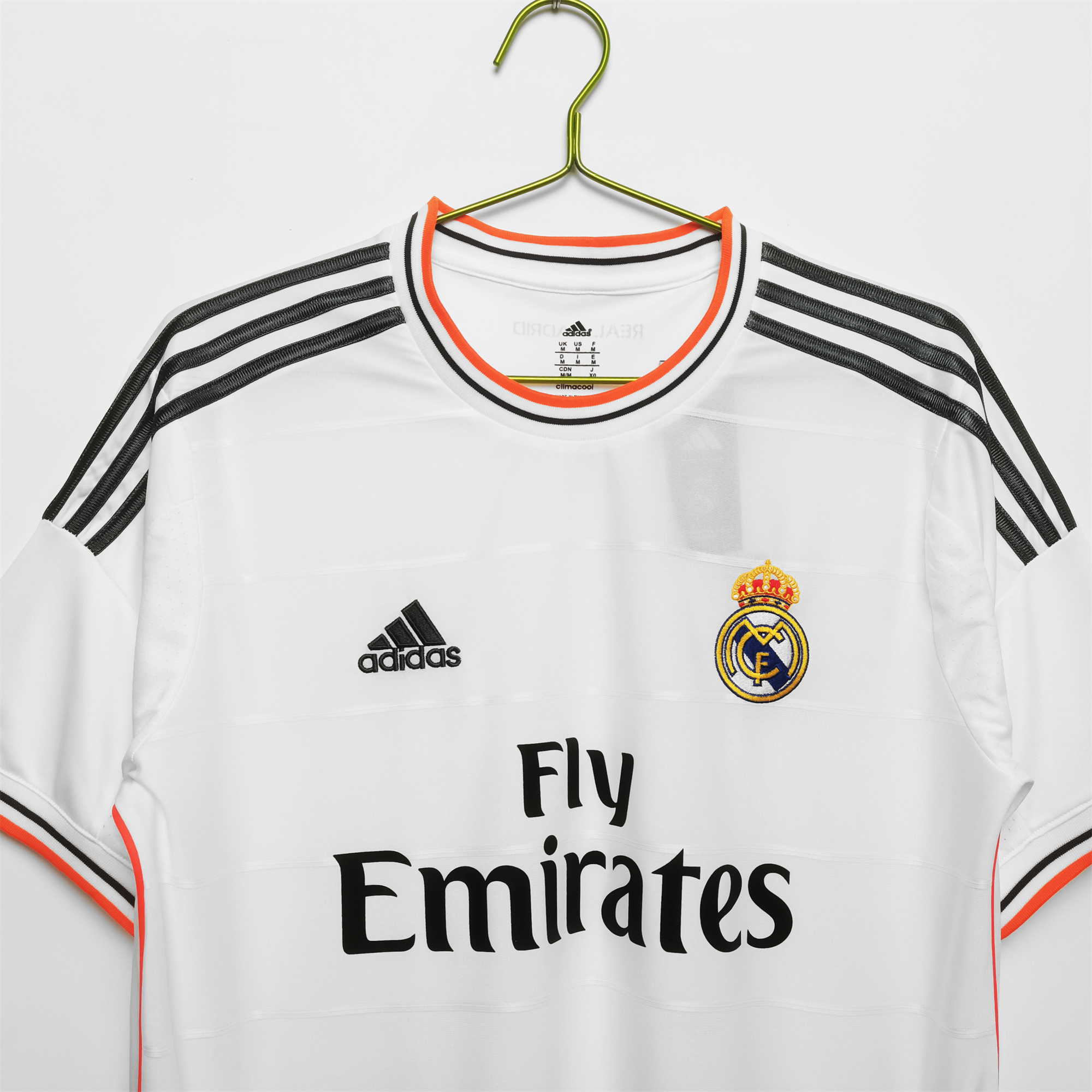 Real Madrid Retro 13-14 Home Stadium Jersey - ReplicasJersey