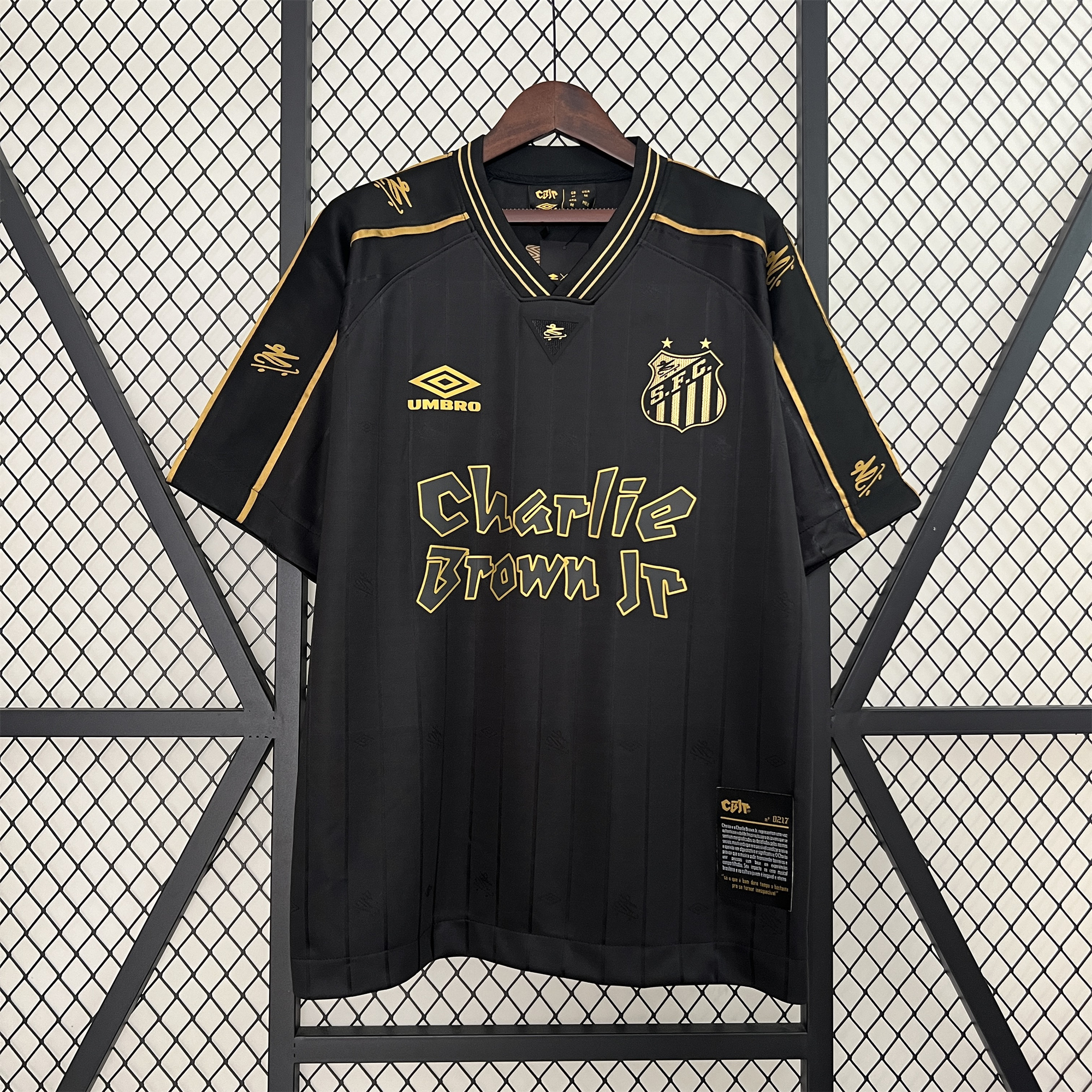 Santos 24-25 Charlie Brown JR. Special Edition Jersey - Fans Version - ReplicasJersey
