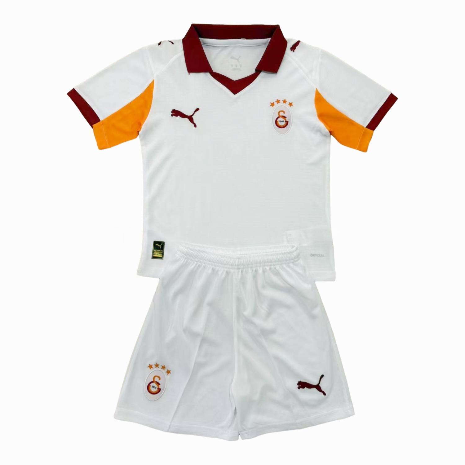 Galatasaray 25-26 Away Unsponsored Men's Adult Jersey Set - Fans Version - ReplicasJersey