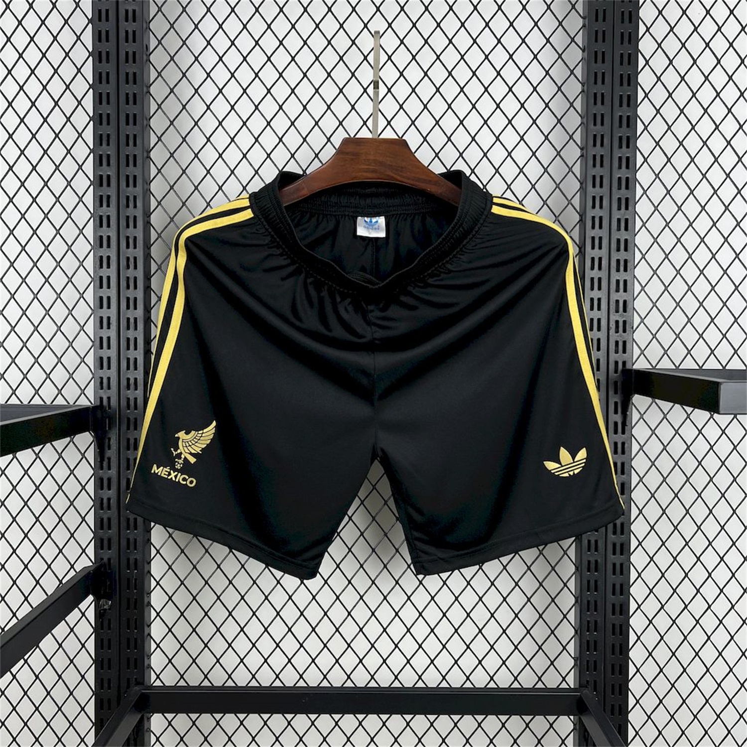 Mexico 2025 Gold Cup Black Shorts - Fans Version - ReplicasJersey