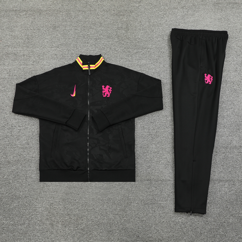C.H.E.L.S.E.A 24-25 Jacket Training Tracksuit - Black - ReplicasJersey