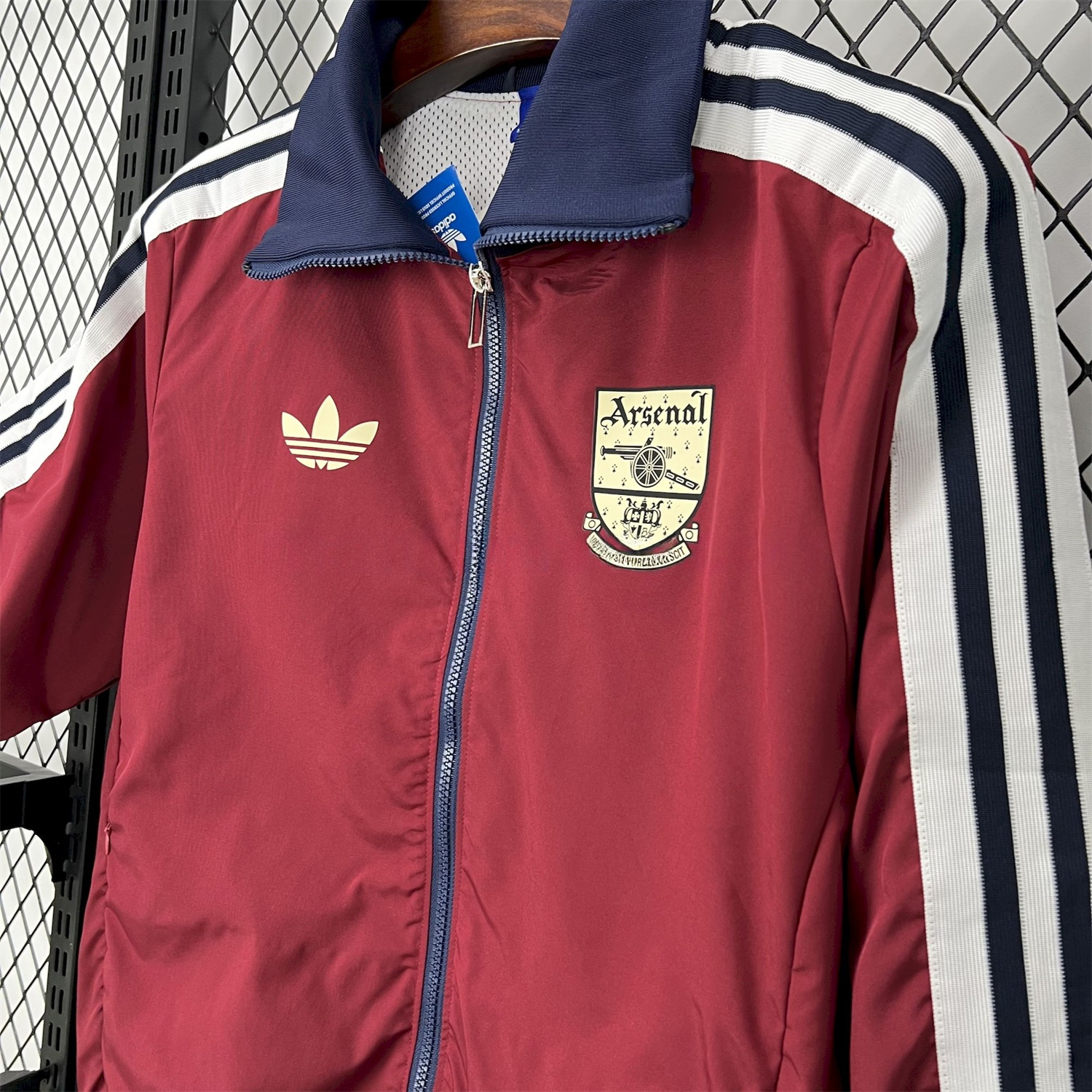 Arsenal 24-25 Player Windbreaker - Deep Red - ReplicasJersey