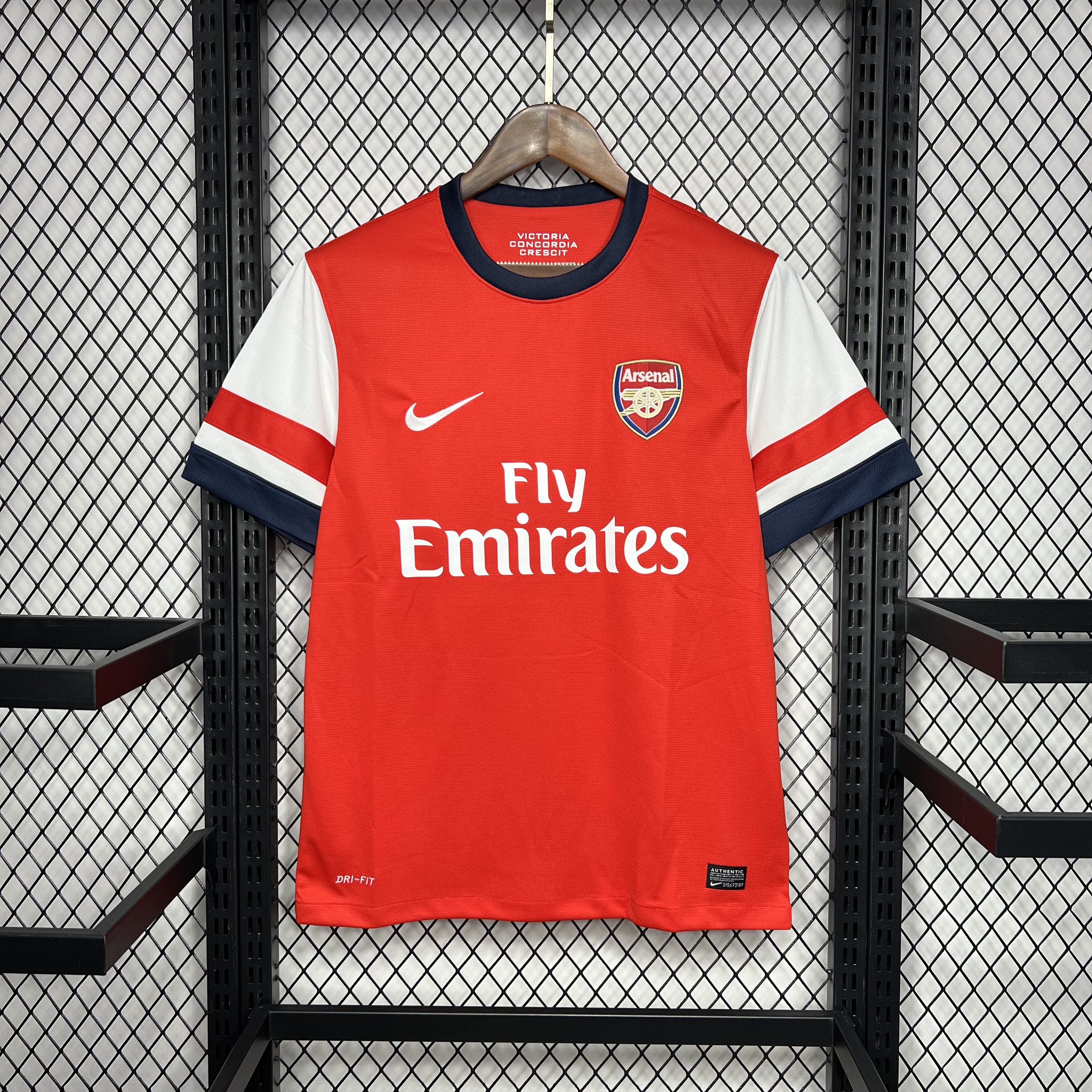 Retro Arsenal 2012-13 Home Stadium Jersey - ReplicasJersey