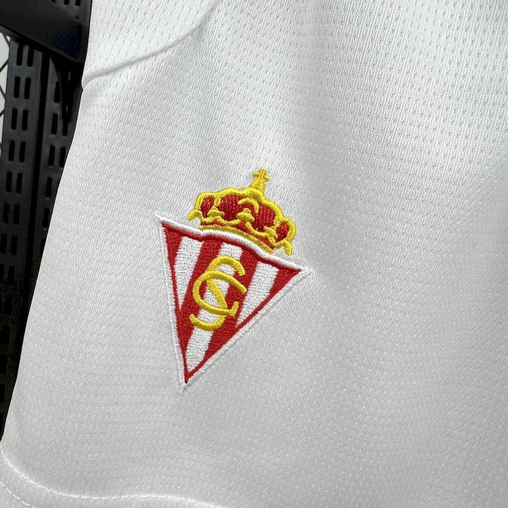Sporting de Gijon 24-25 Home Kids Kit - ReplicasJersey