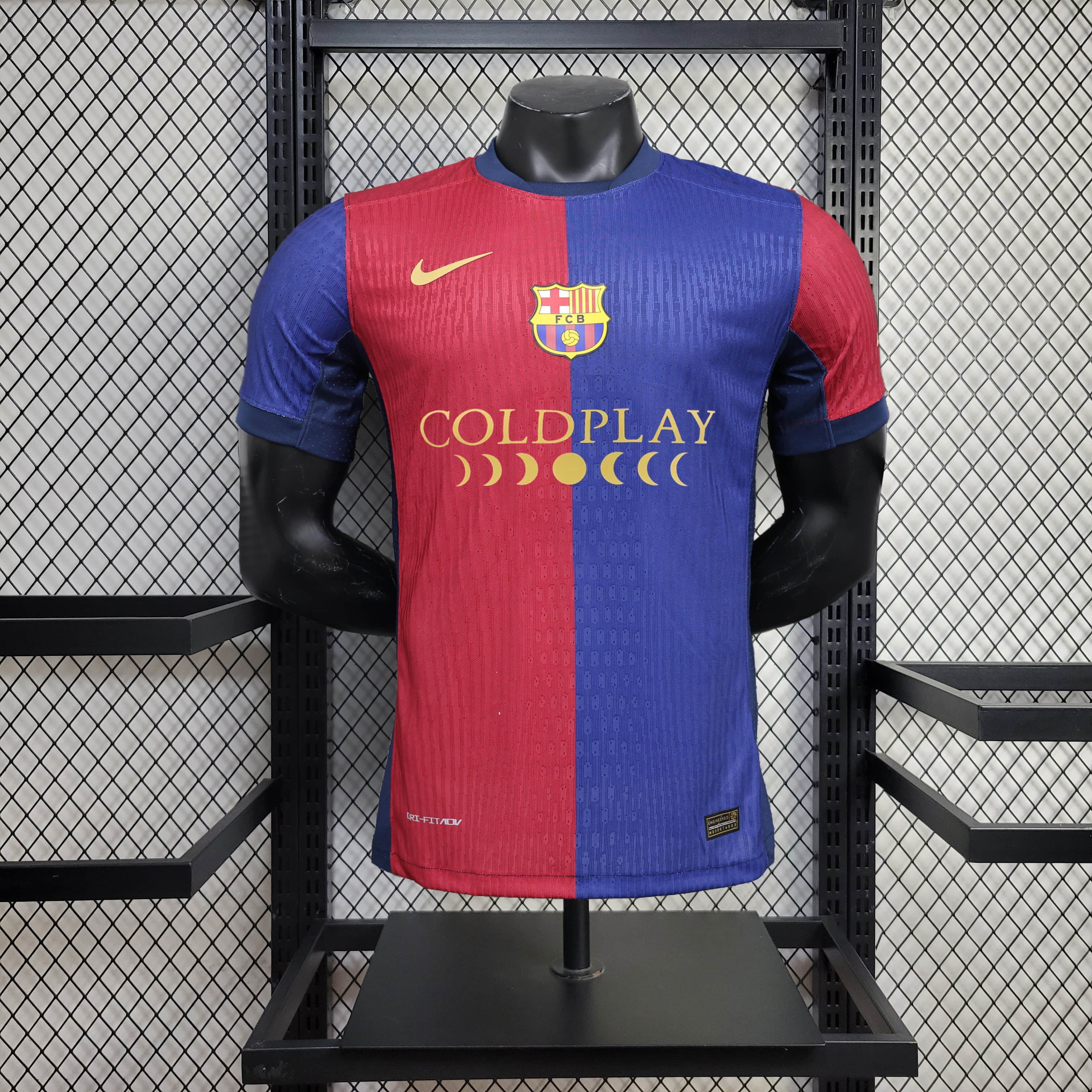 B.A.R.S.A X CP 24-25 Home Co-Branded Jersey - Player Version - ReplicasJersey