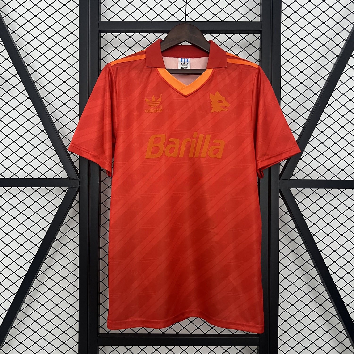 Retro Roma 1992-94 Home Jersey - ReplicasJersey