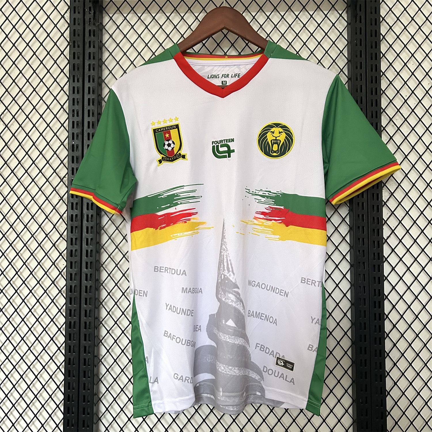 Cameroon 25-26 Third Jersey - Fans Version - ReplicasJersey