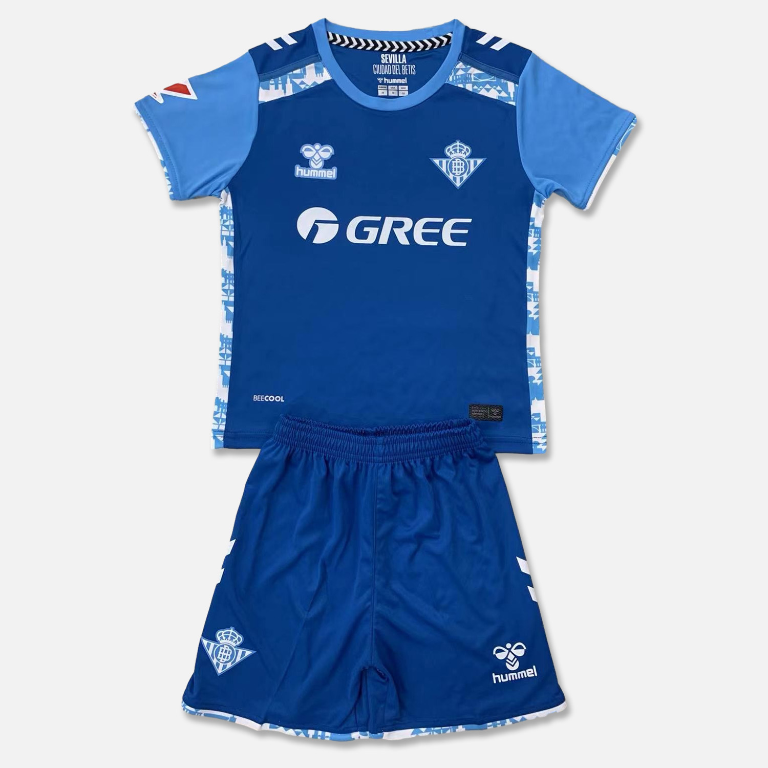 Real Betis 24-25 Third Kids Kit - ReplicasJersey