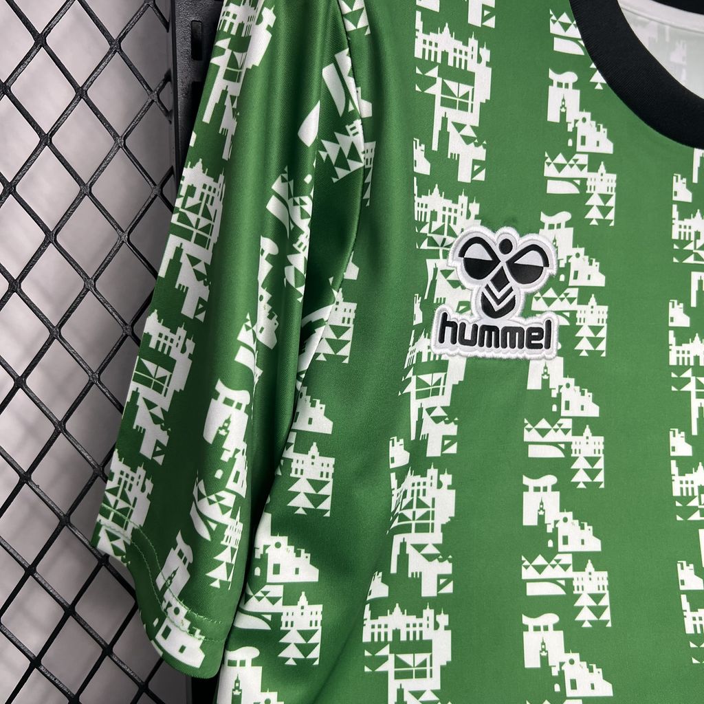 Real Betis 24-25 Pre-Match Jersey - Fans Version - ReplicasJersey