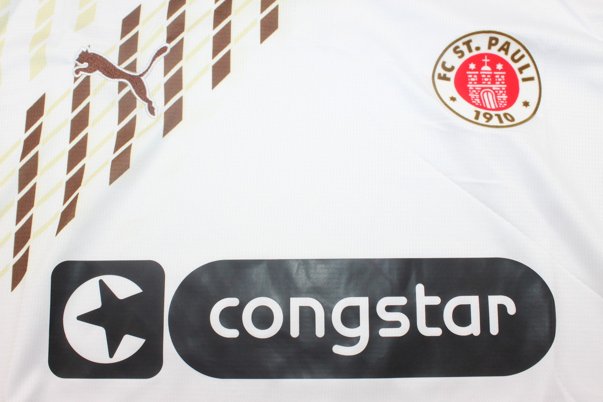 St. Pauli 24-25 Away Stadium Jersey - Fans Version - ReplicasJersey