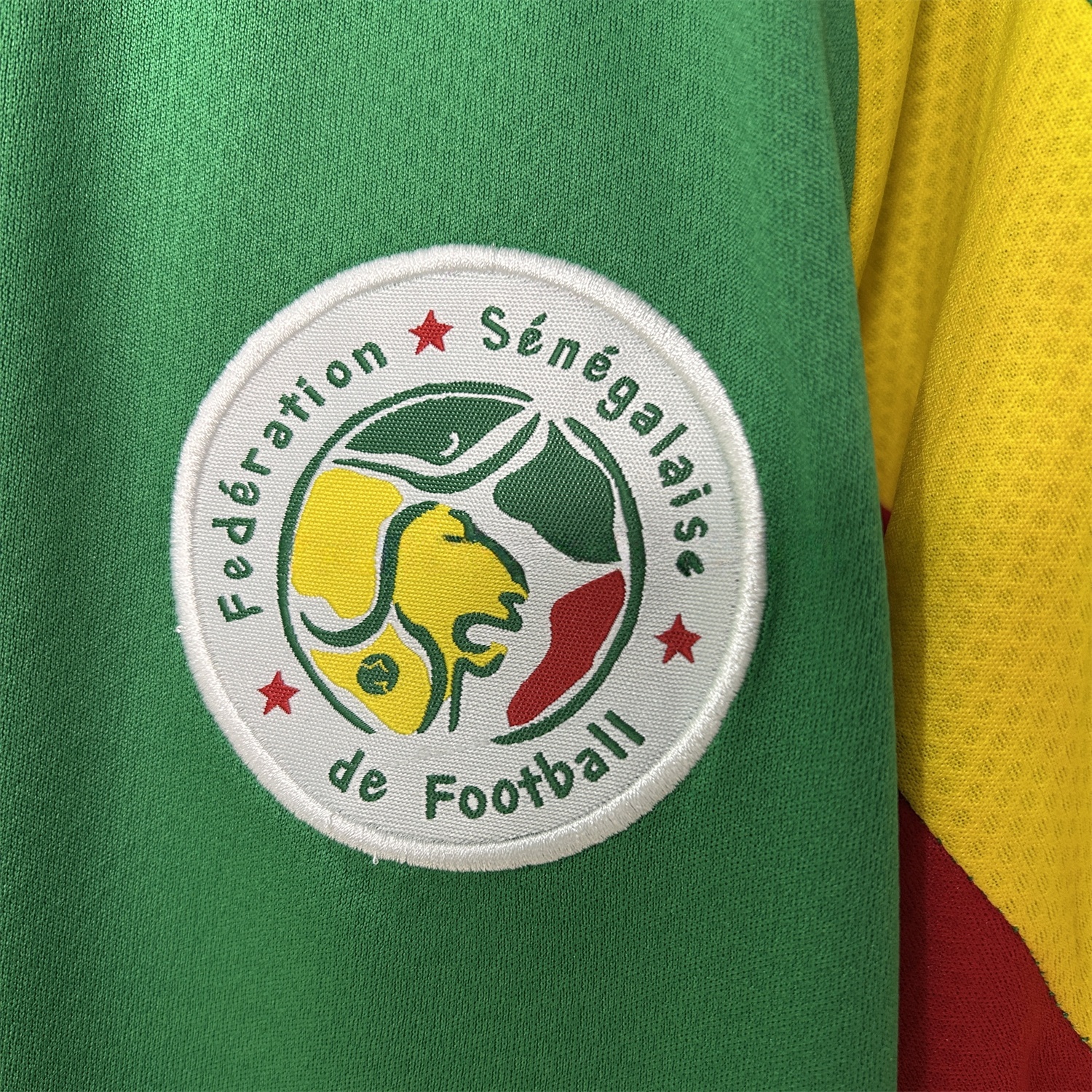 Retro Senegal 2002 Away Jersey - ReplicasJersey