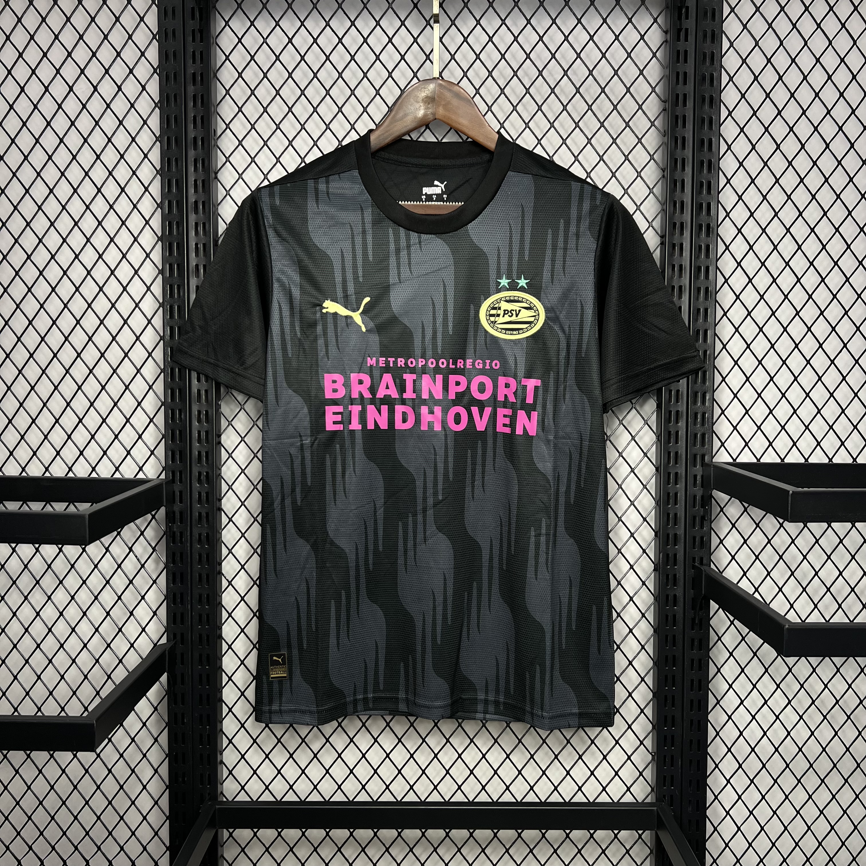 PSV Eindhoven 24-25 Pre-Match Away Jersey - Fans Version - ReplicasJersey