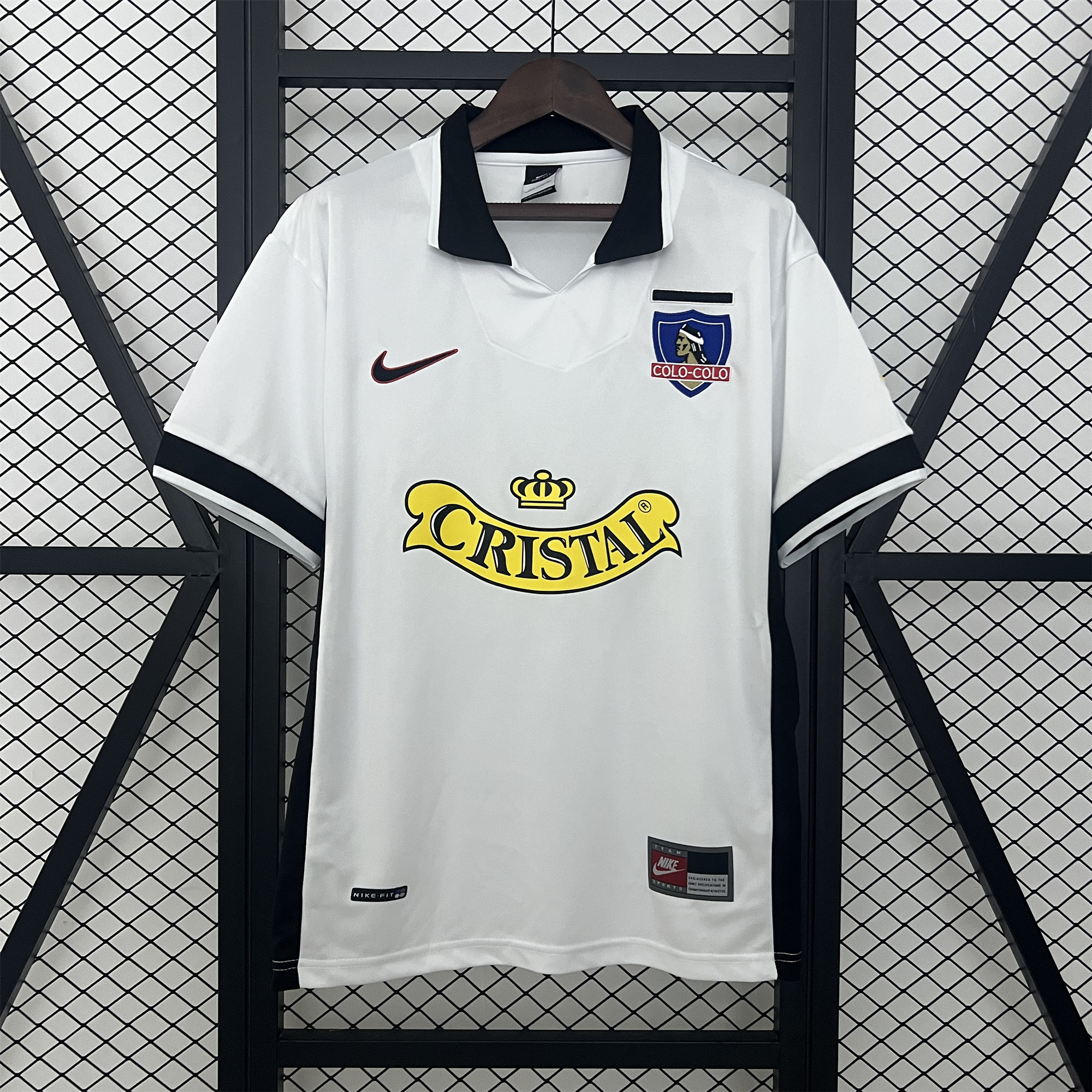 Retro Colo Colo 1998-99 Home Jersey - ReplicasJersey