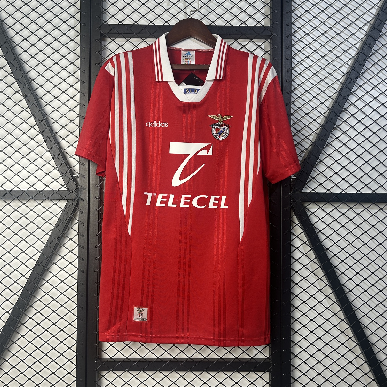 Retro Benfica 1997-98 Home Jersey - ReplicasJersey