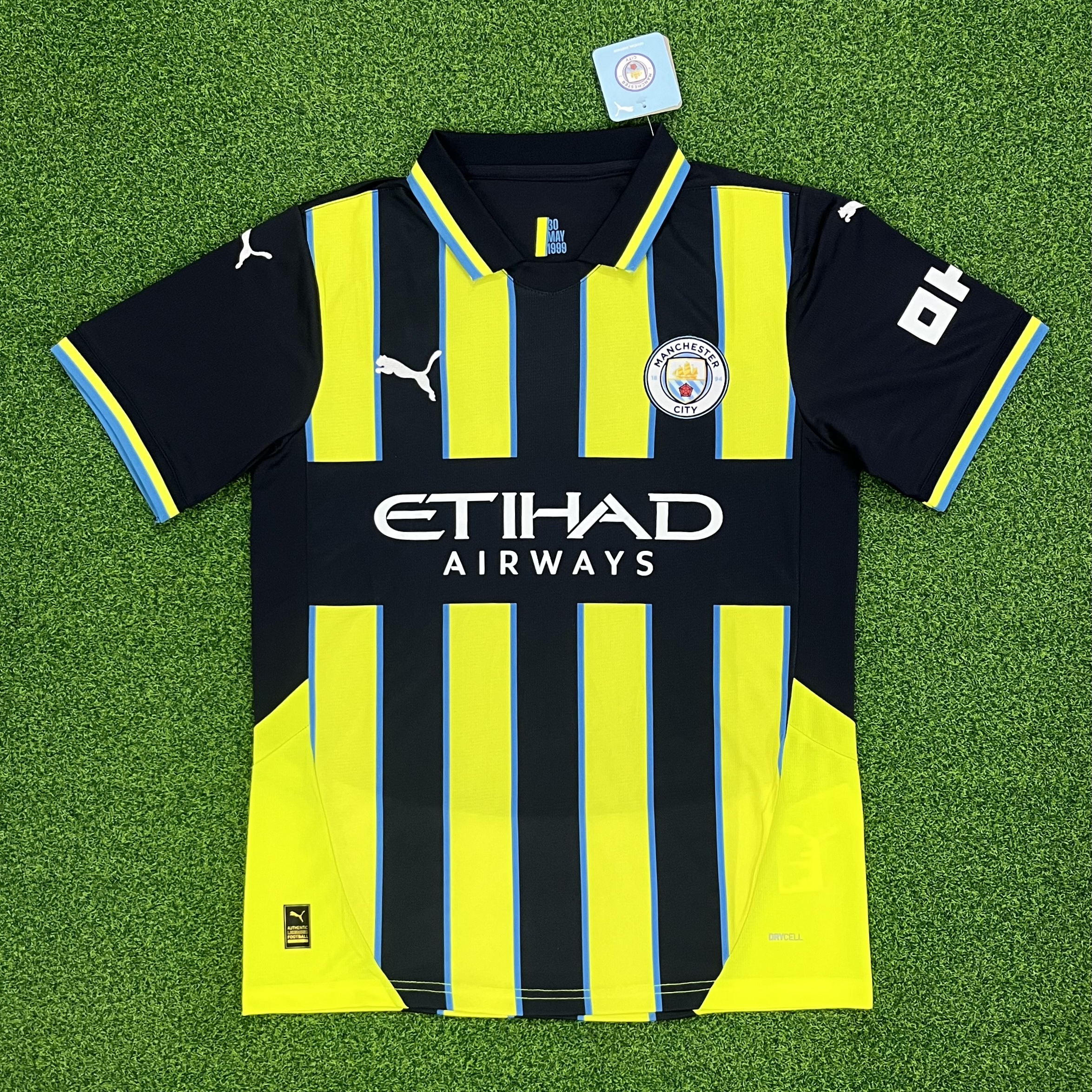 Manchester City 24-25 Away Jersey - Fans Version - ReplicasJersey