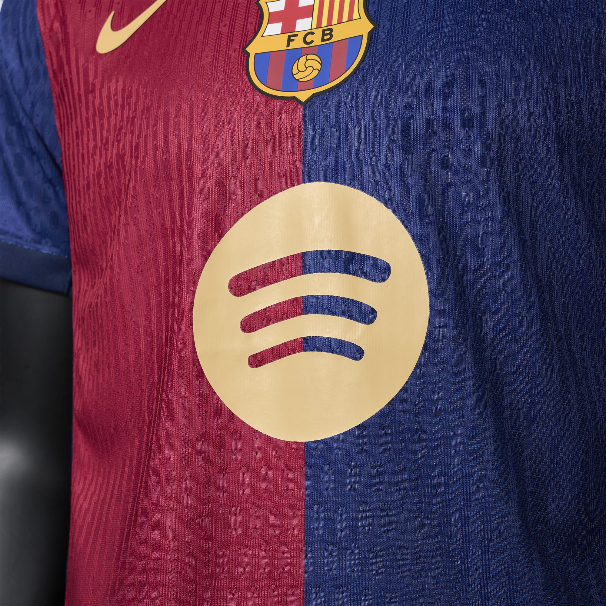 B.A.R.S.A 24-25 Supercopa Jersey with Big Logo - Player Version - ReplicasJersey