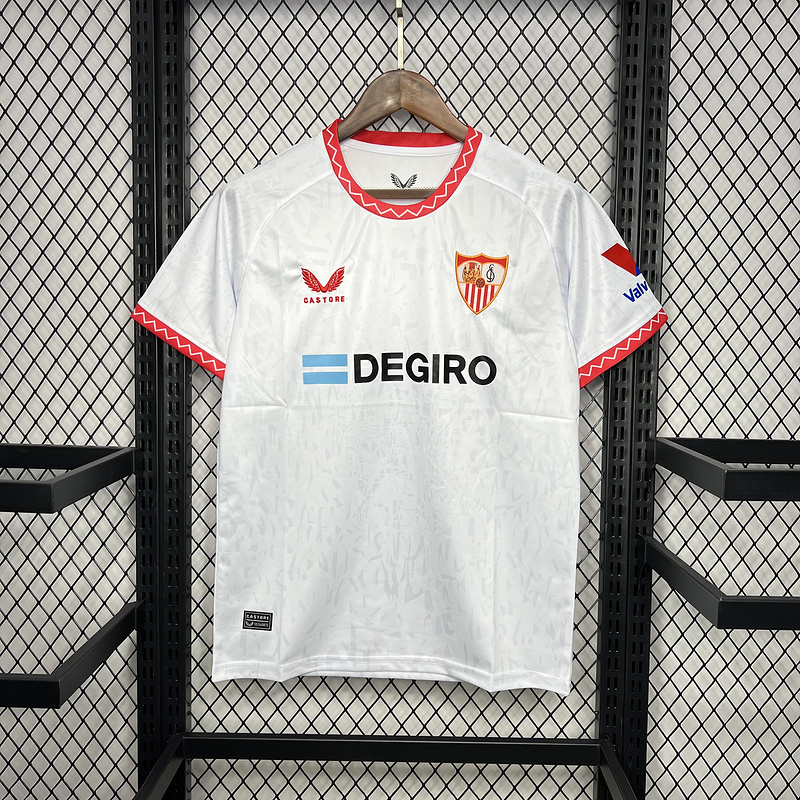 Sevilla 24-25 Home Stadium Jersey - Fans Version - ReplicasJersey