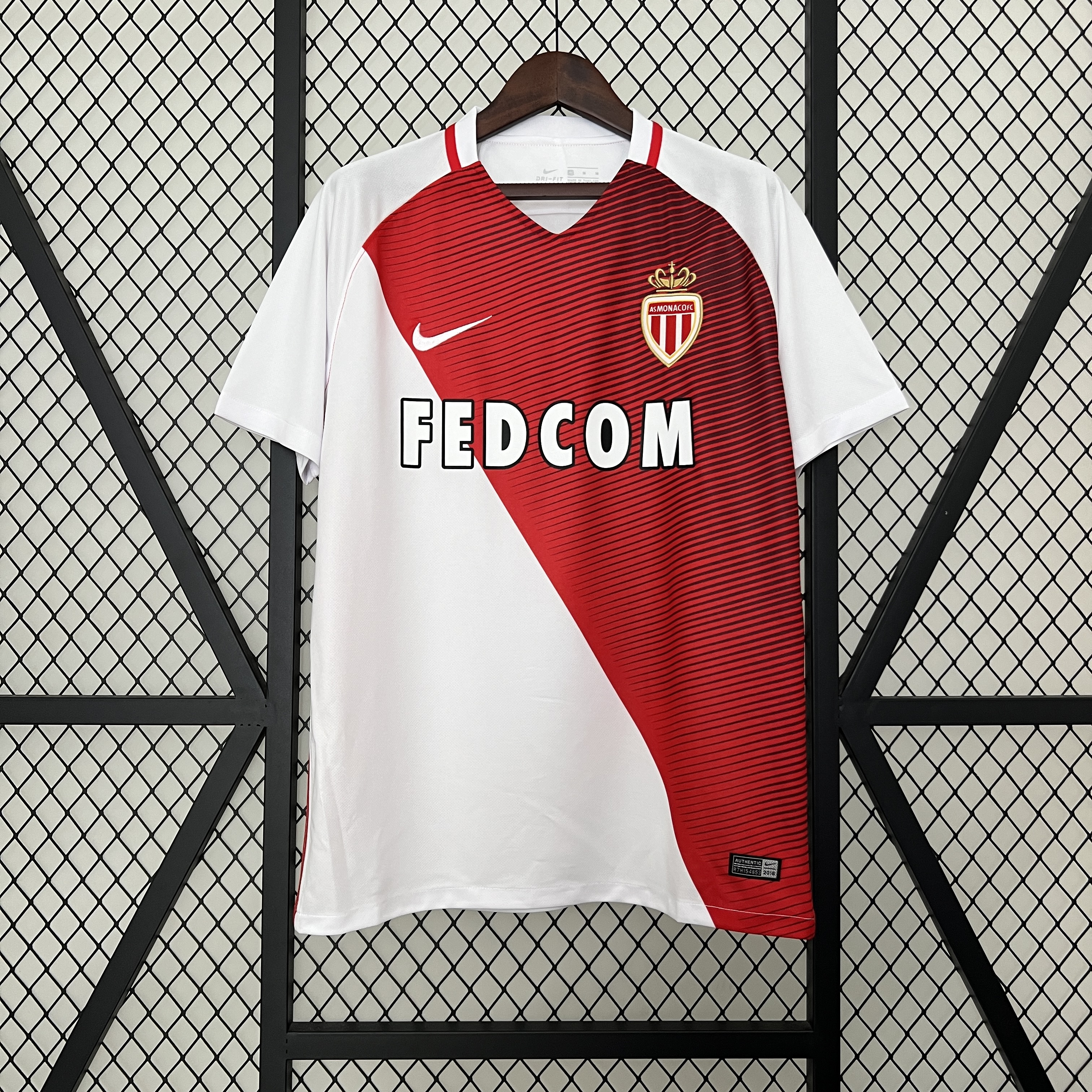 Retro Monaco 2016-17 Home Stadium Jersey - ReplicasJersey