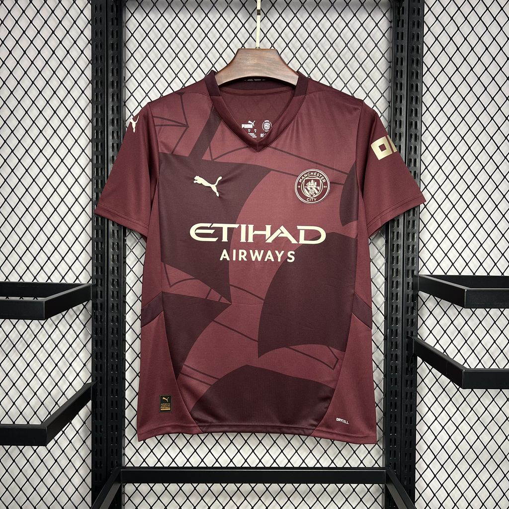 Manchester City 24-25 Third Jersey - Fans Version - ReplicasJersey