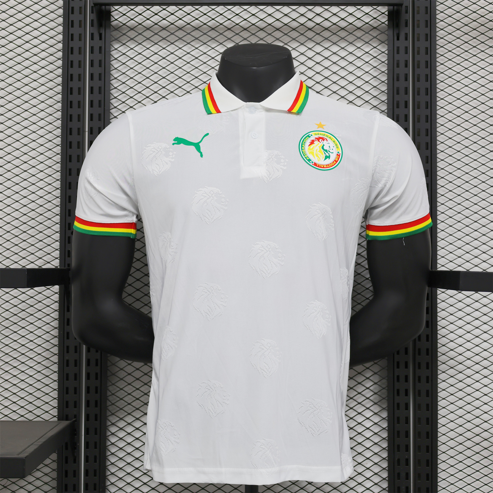 Senegal 2024 White Special Edition Jersey - Player Version - ReplicasJersey