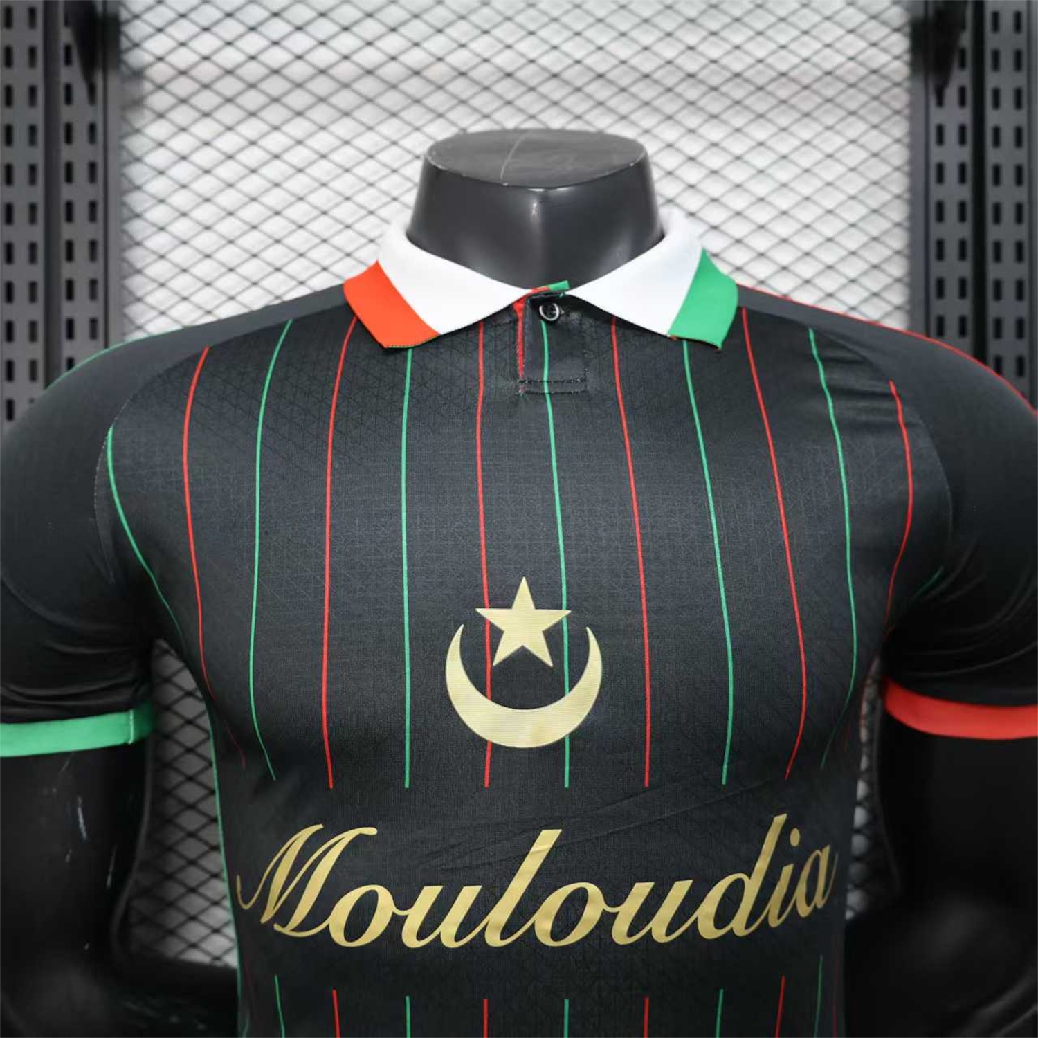 Club Deportivo Palestino Palestine 25-26 Black Special Jersey - Player Version - ReplicasJersey