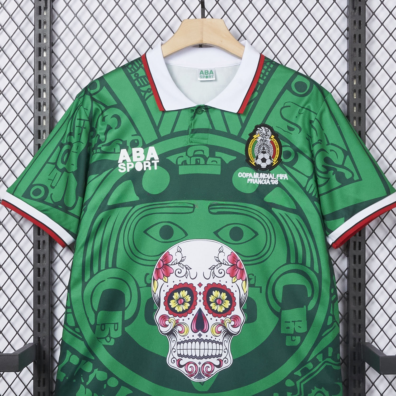Retro Mexico 1998 Home Special Edition Jersey - ReplicasJersey