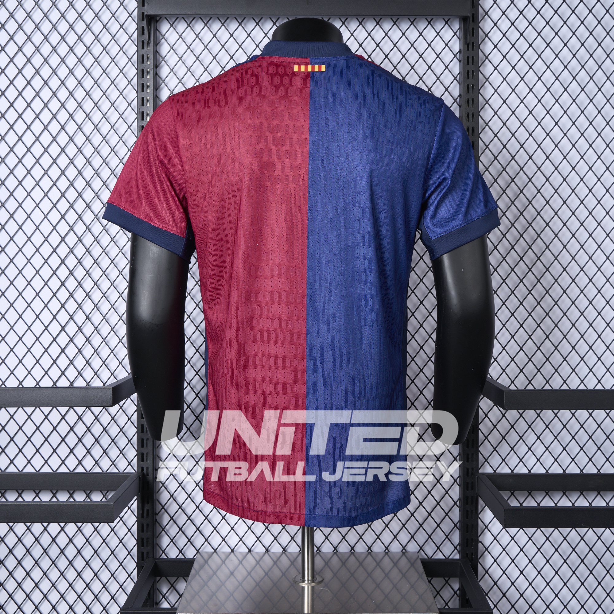 B.A.R.S.A 24-25 Home Unsponsored Anniversary Jersey - Player Version - ReplicasJersey
