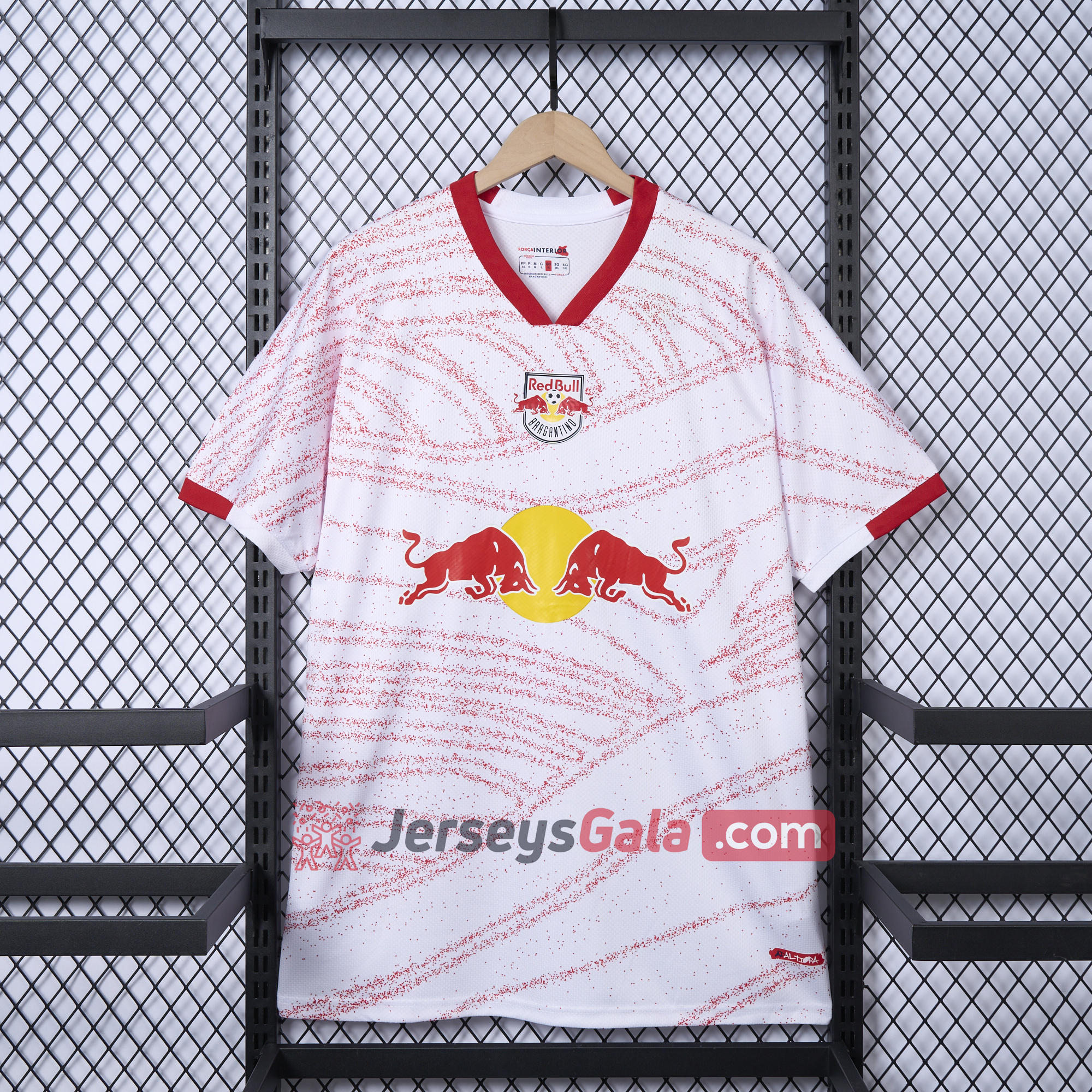 Red Bull Bragantino 24-25 Home Jersey - Fans Version - ReplicasJersey