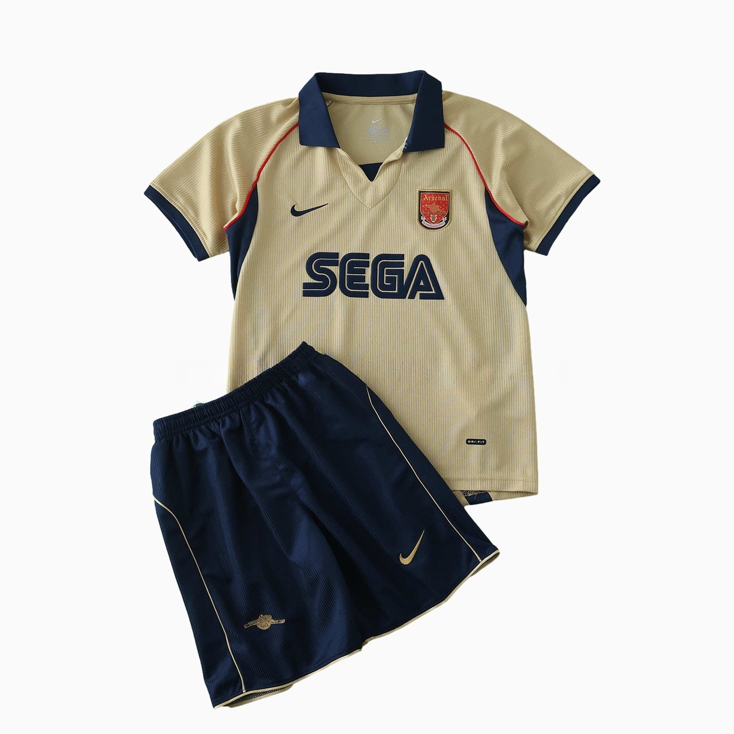 Retro Arsenal 2001-02 Away Kids Kit - ReplicasJersey
