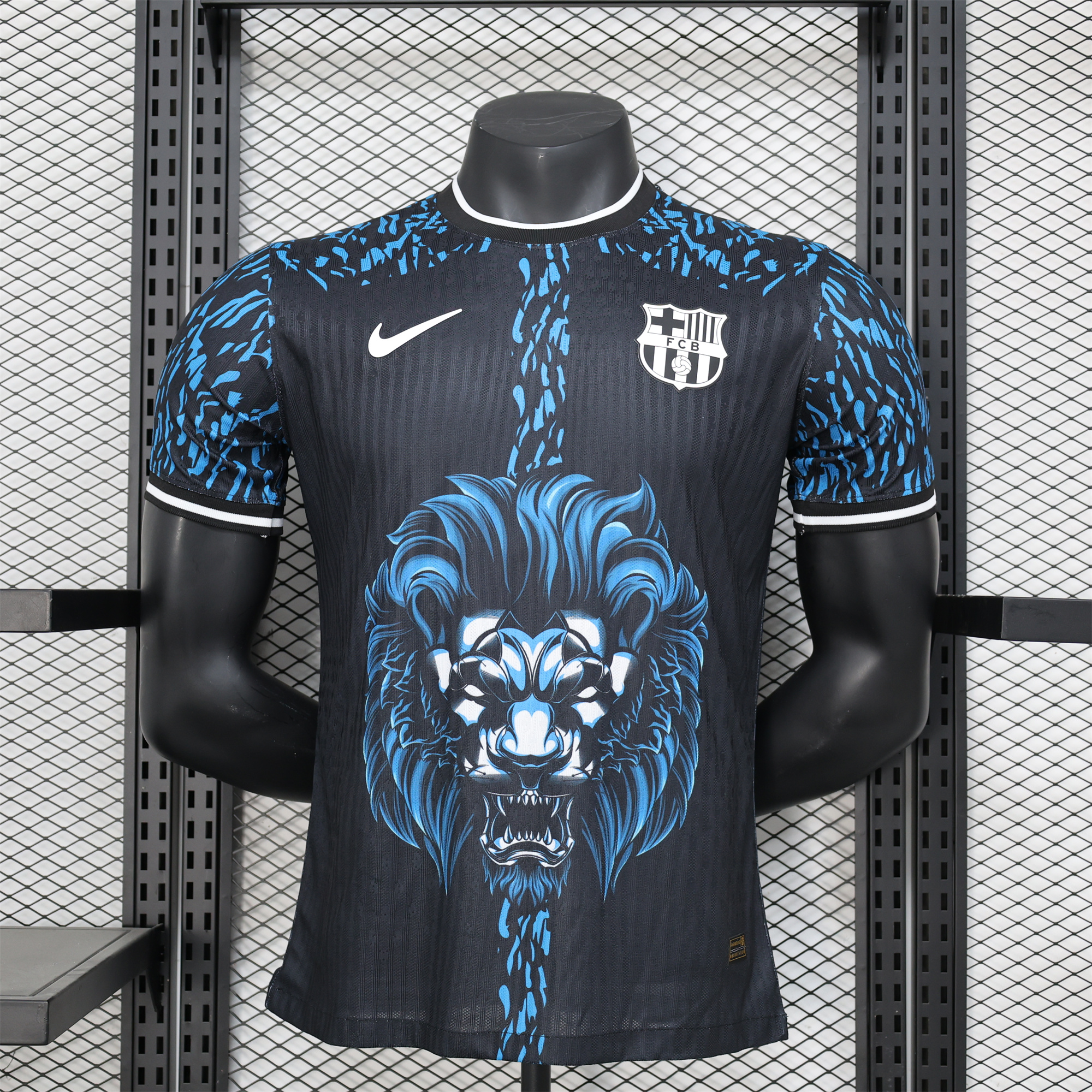 B.A.R.S.A 24-25 Balck and Blue Lion Special Edition Jersey - Player Version - ReplicasJersey
