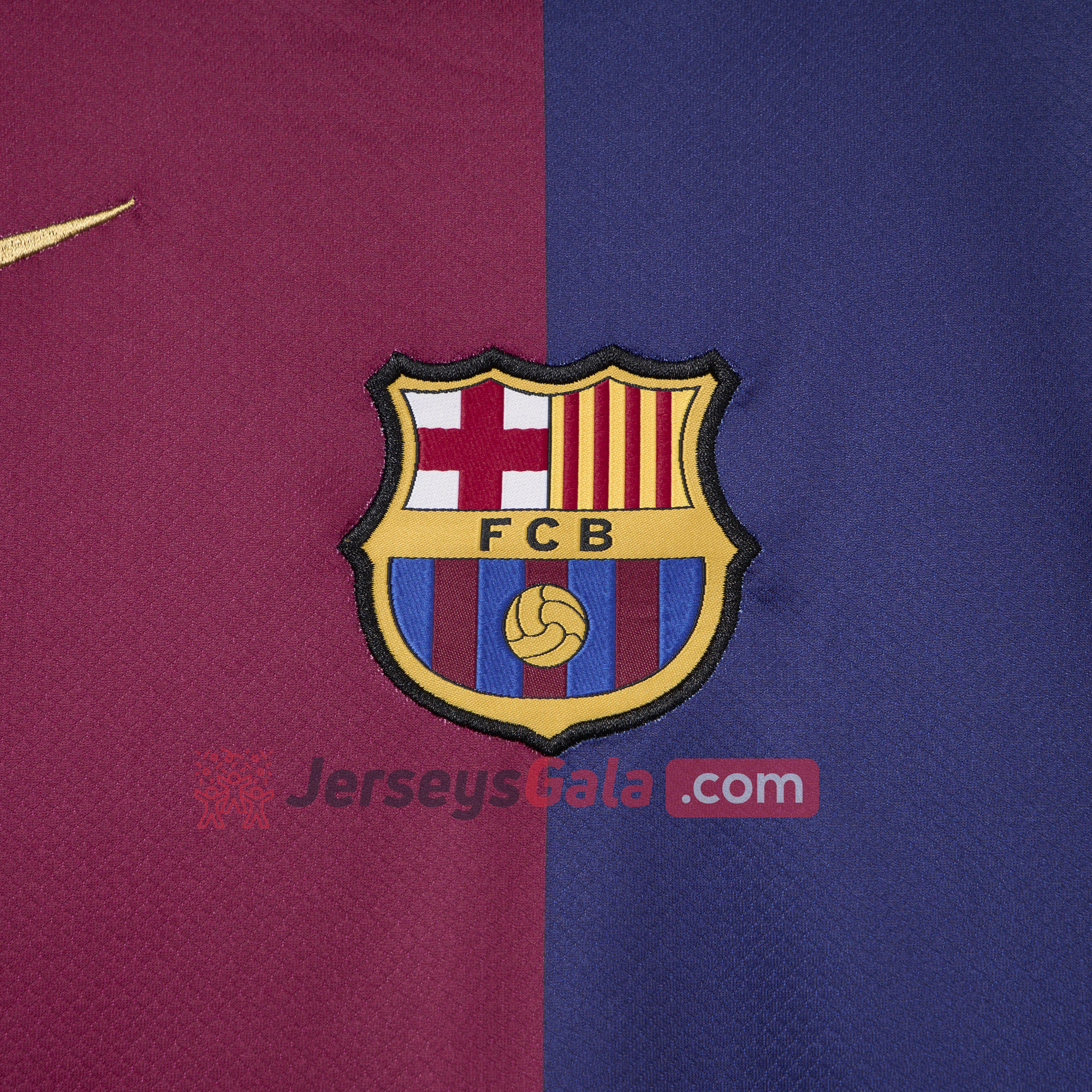 B.A.R.S.A X CP 24-25 Home New Co-Branded Jersey - Fans Version - ReplicasJersey