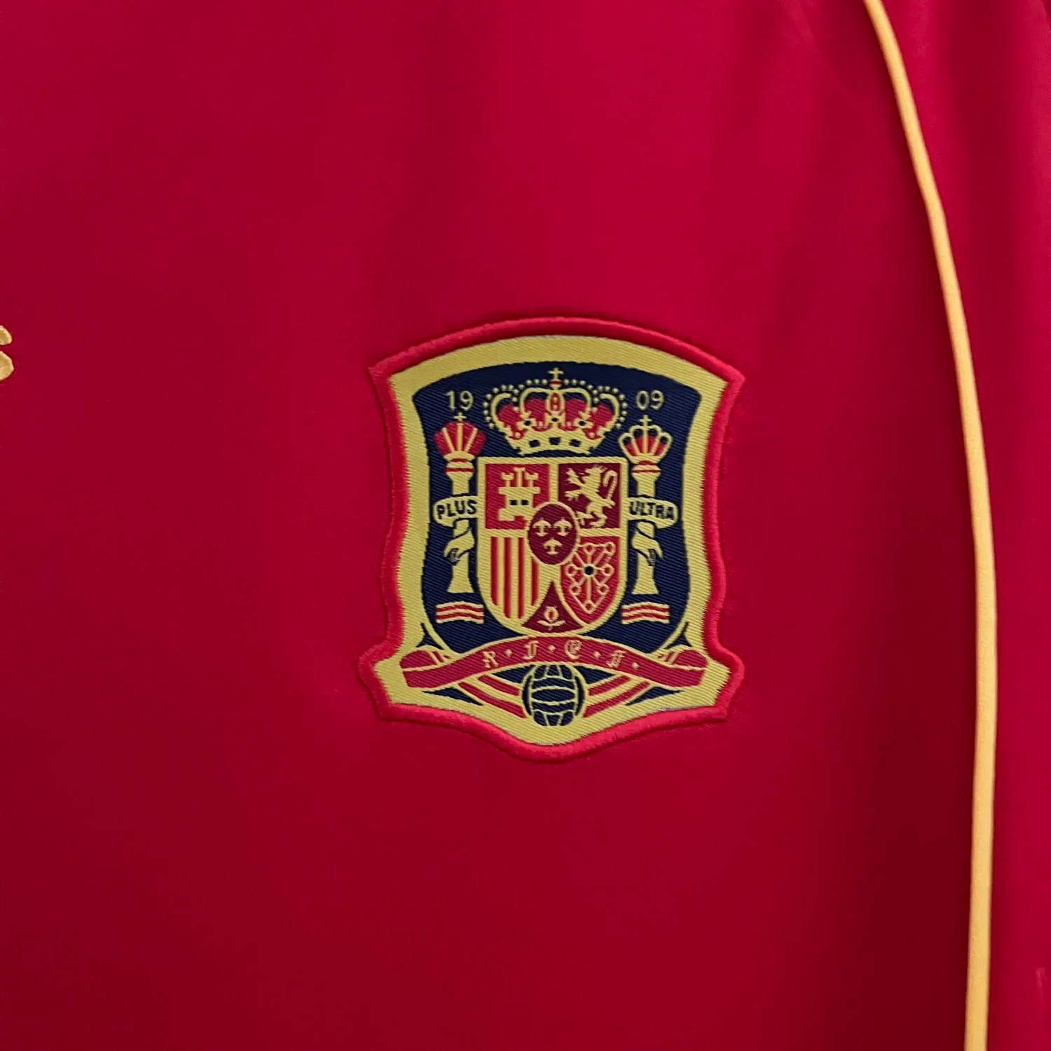Retro Spain 2008 Home Stadium Jersey - ReplicasJersey
